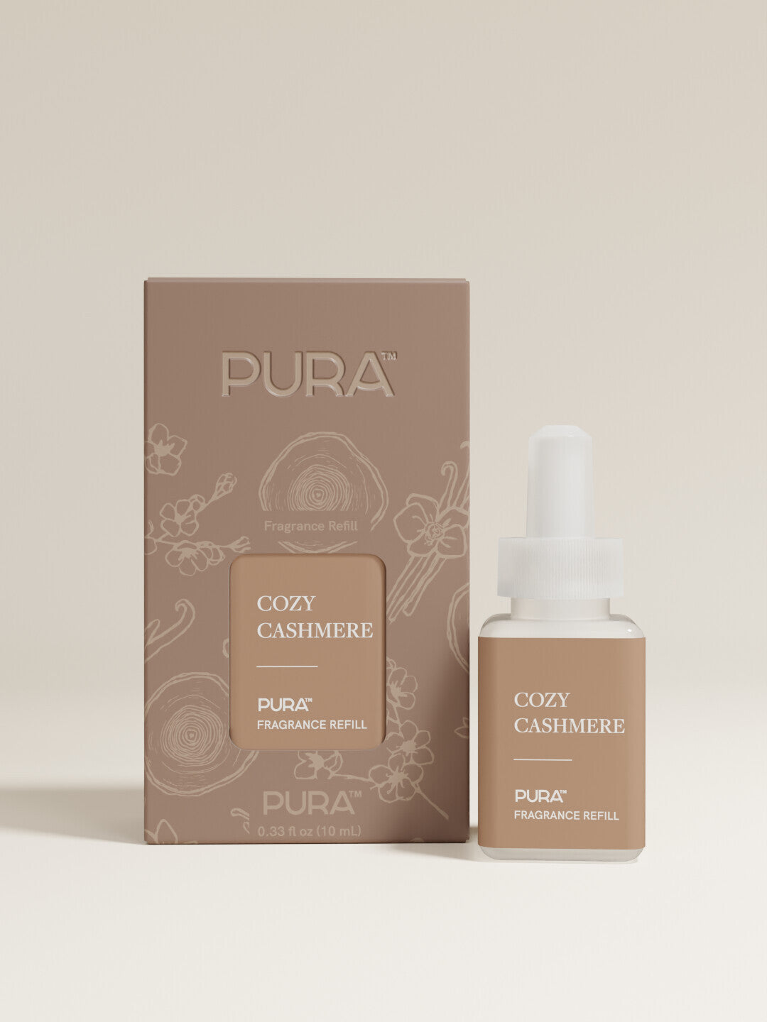 Pura Cozy Cashmere fragrance refill vial