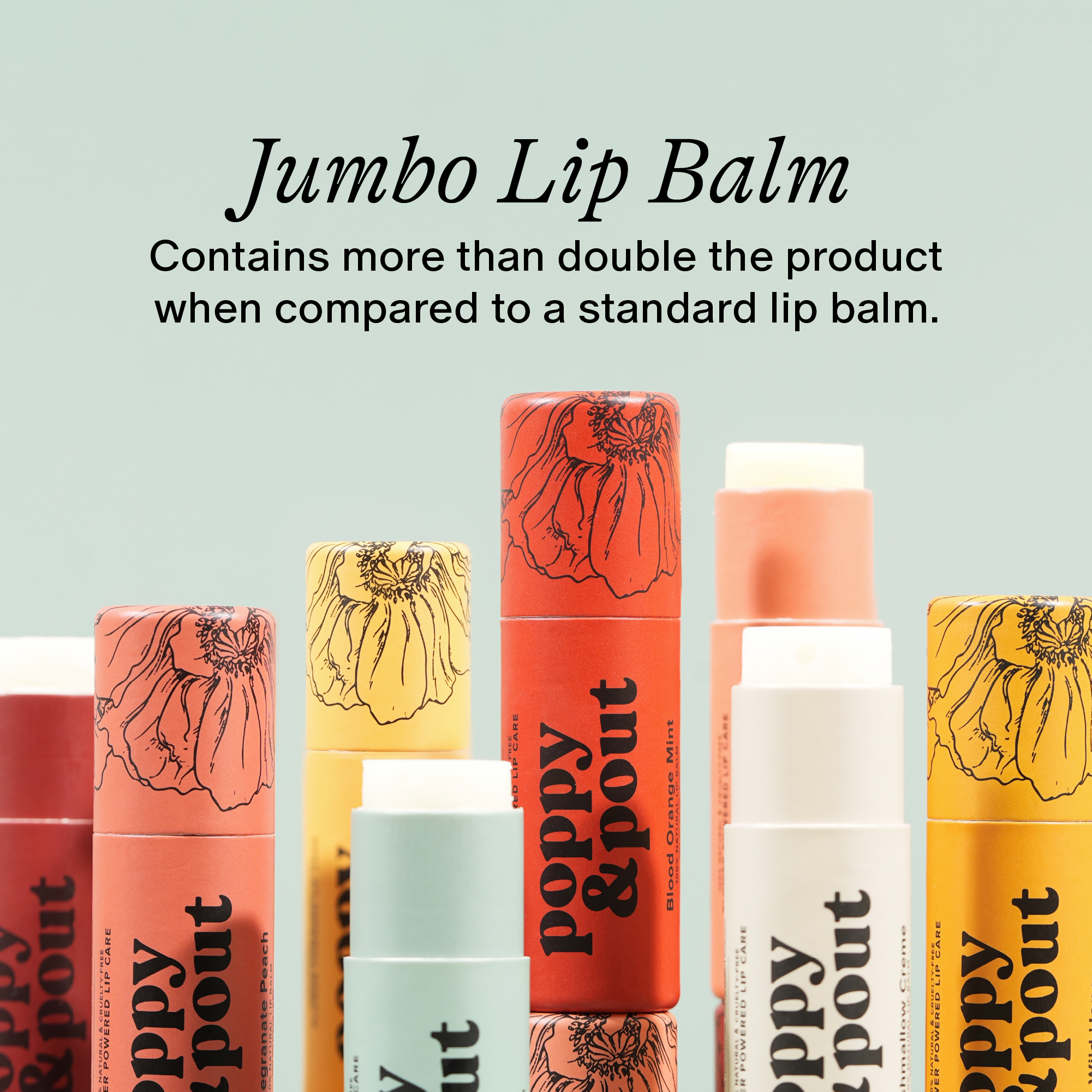 Poppy & Pout - Lip Balm, Marshmallow Creme