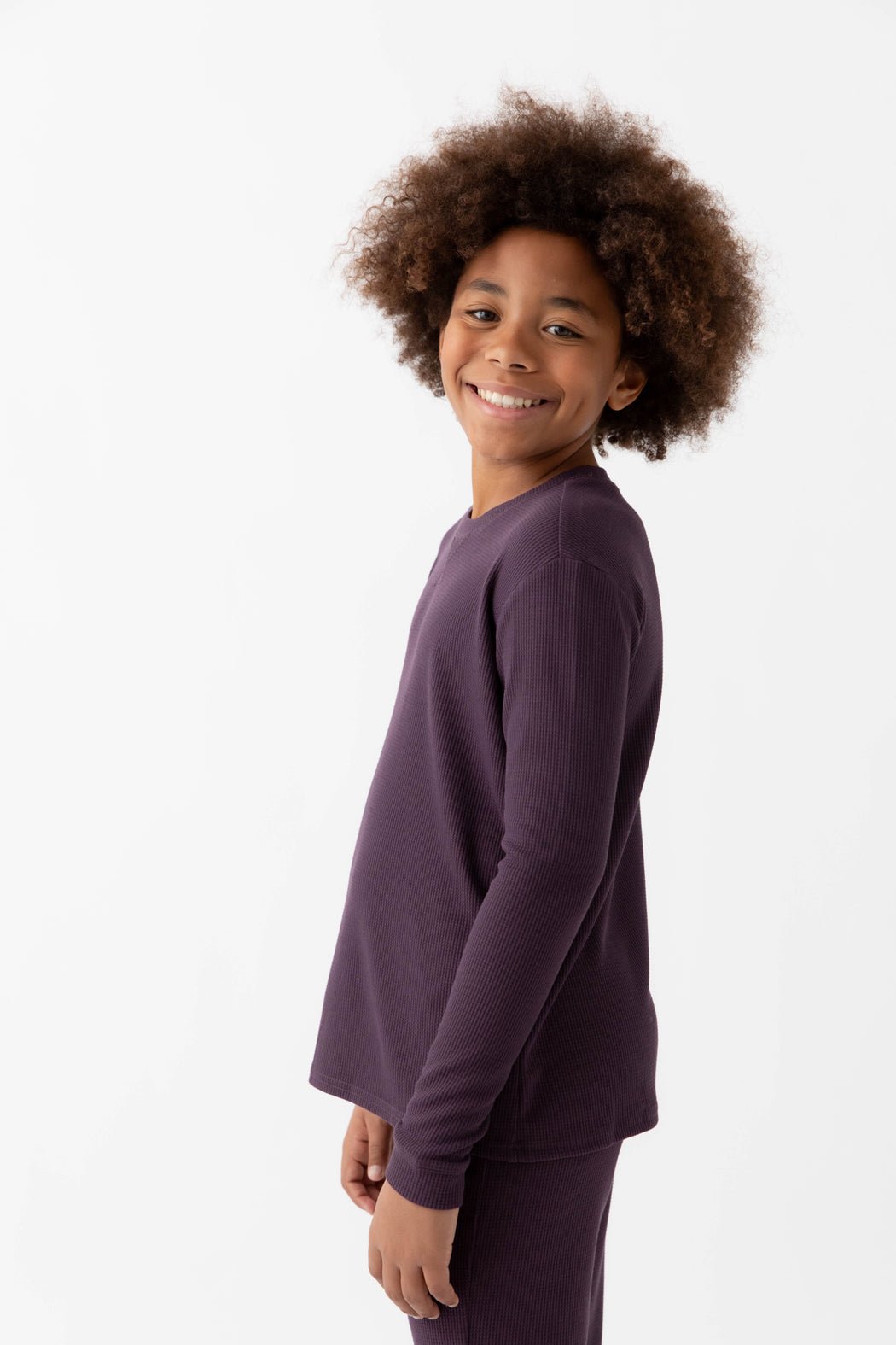 Children's Bamboo Waffle Knit Base Layer Set - Last Chance