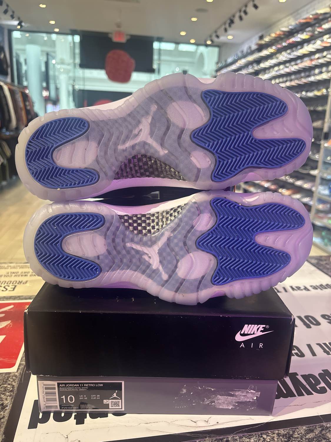 PRE OWNED Jordan 11 Retro Low Space Jam