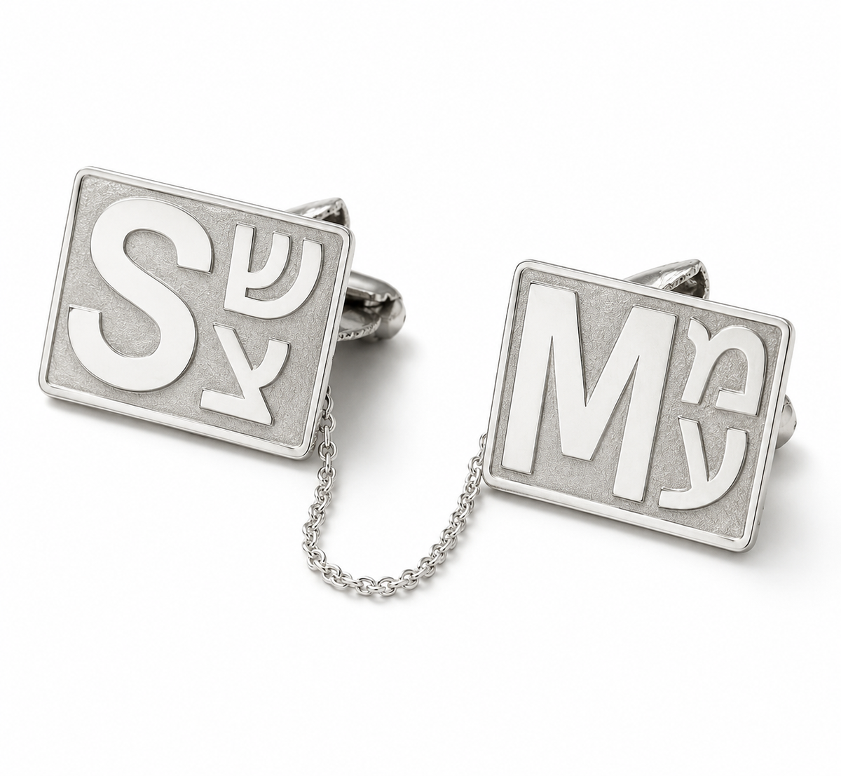 Custom Made Sterling Silver Tallit Clips