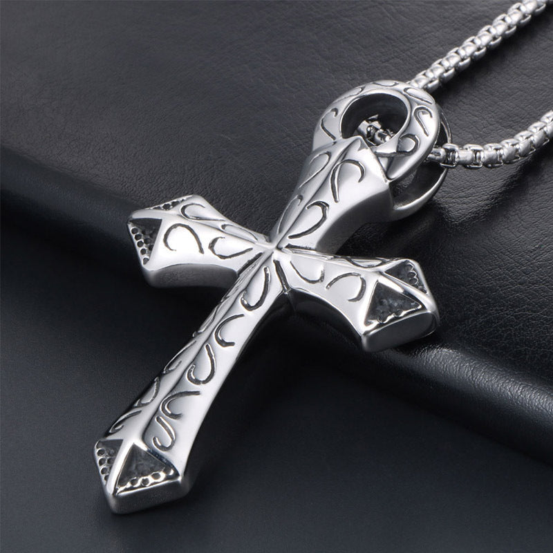 Men's Titanium Steel Punk Retro Personality Casting Pendants