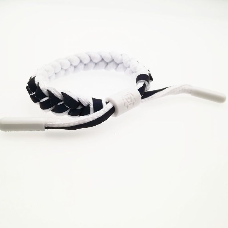 Shoelace Woven Holographic Reflective Couple Small Bracelets