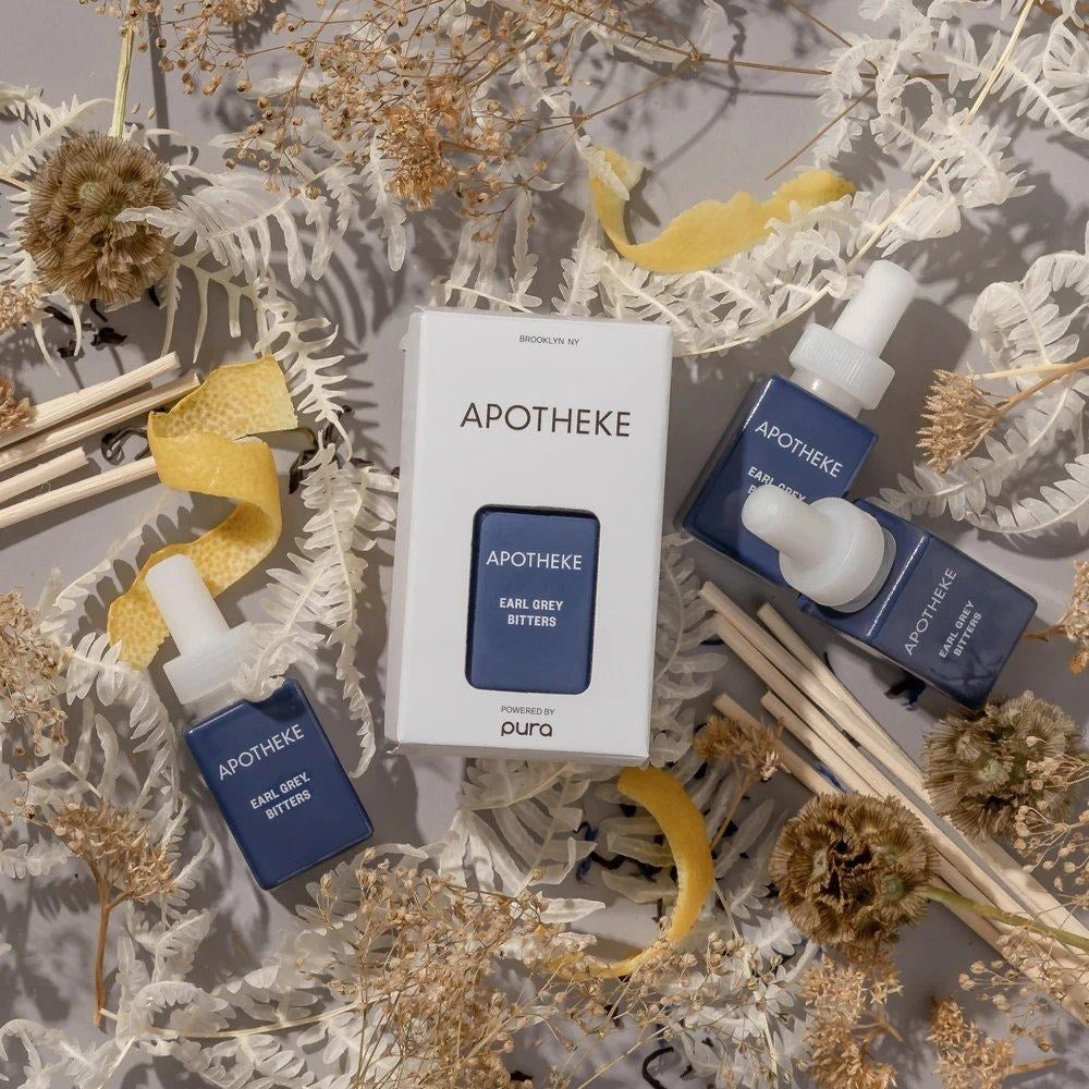 Earl Grey Bitters Pura Smart Scent Fragrance Refill, Set of 2