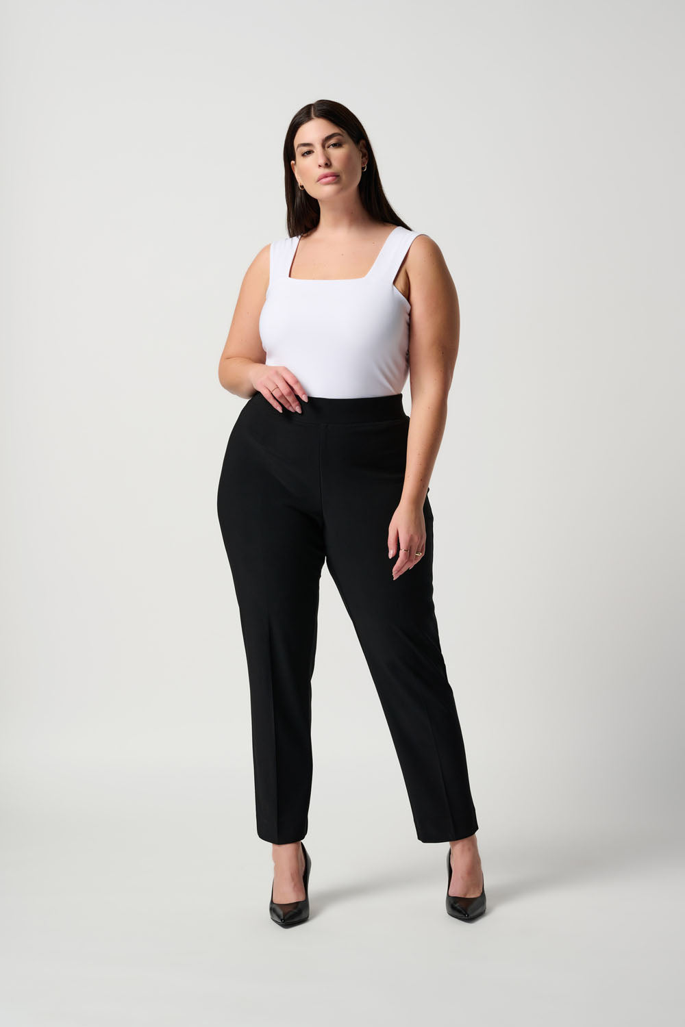 Joseph Ribkoff Black Classic Straight Pant Style 143105