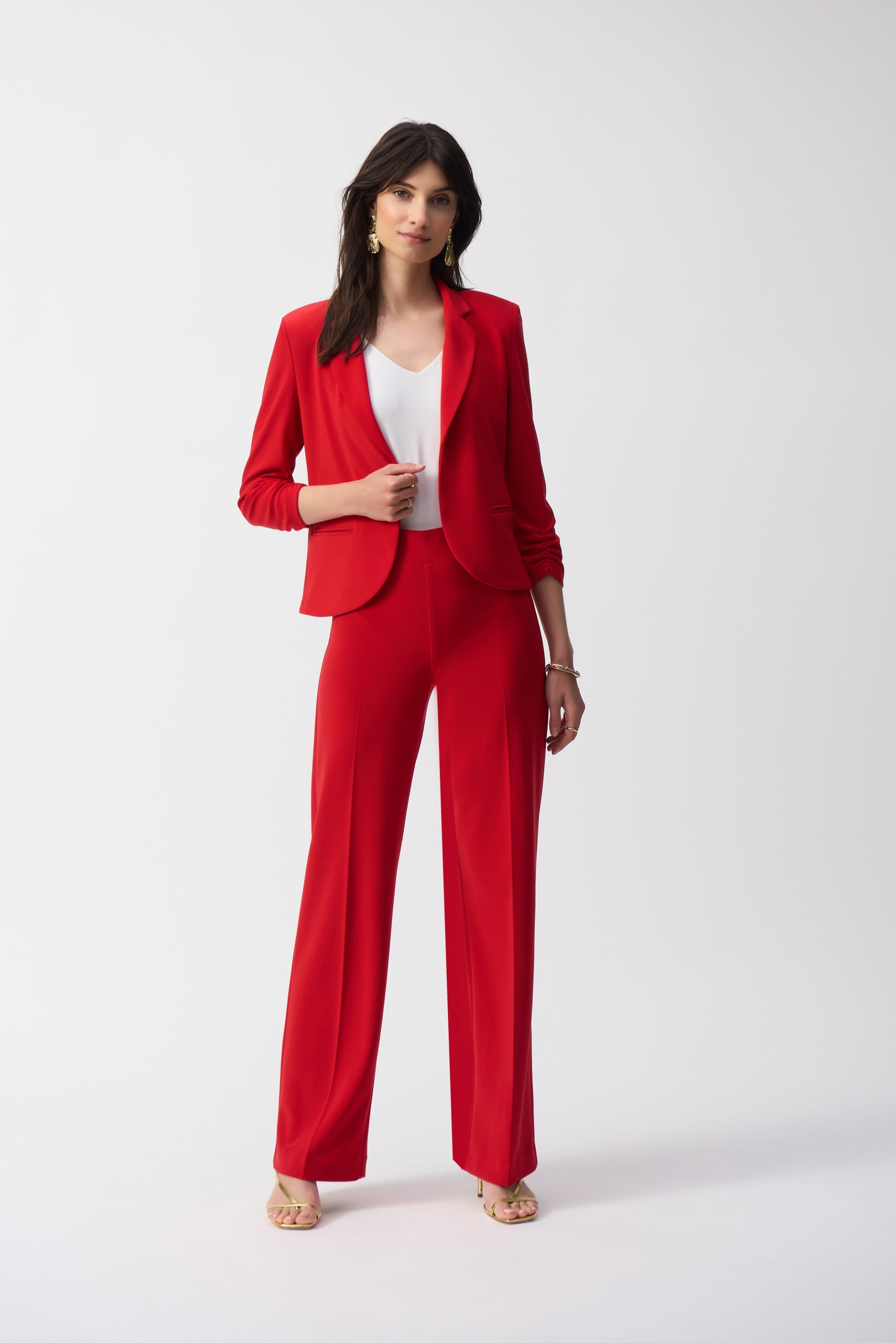 Joseph Ribkoff Radiant Red Classic Blazer Style 143148