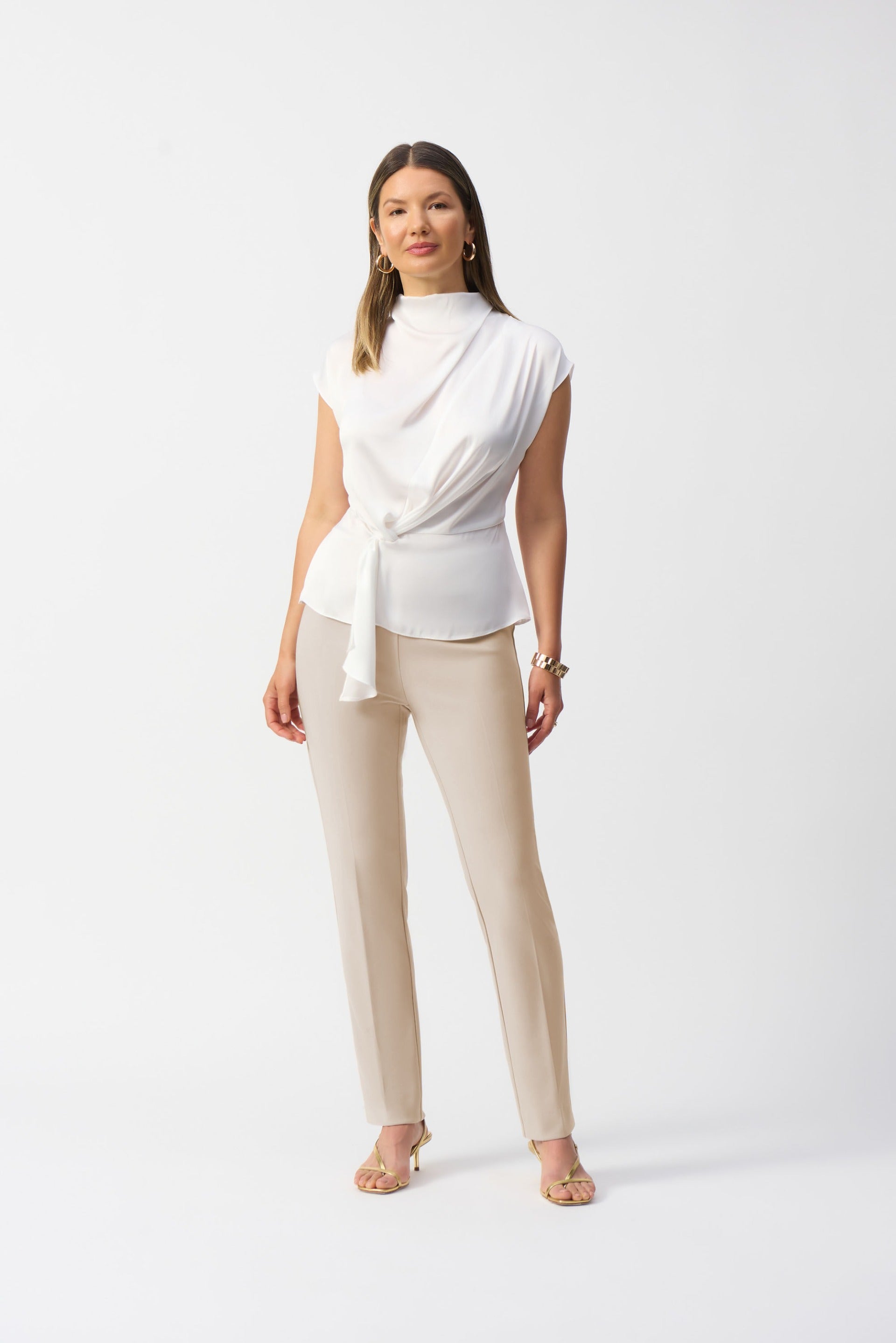 Joseph Ribkoff Dune Classic Tailored Slim Pant Style 144092