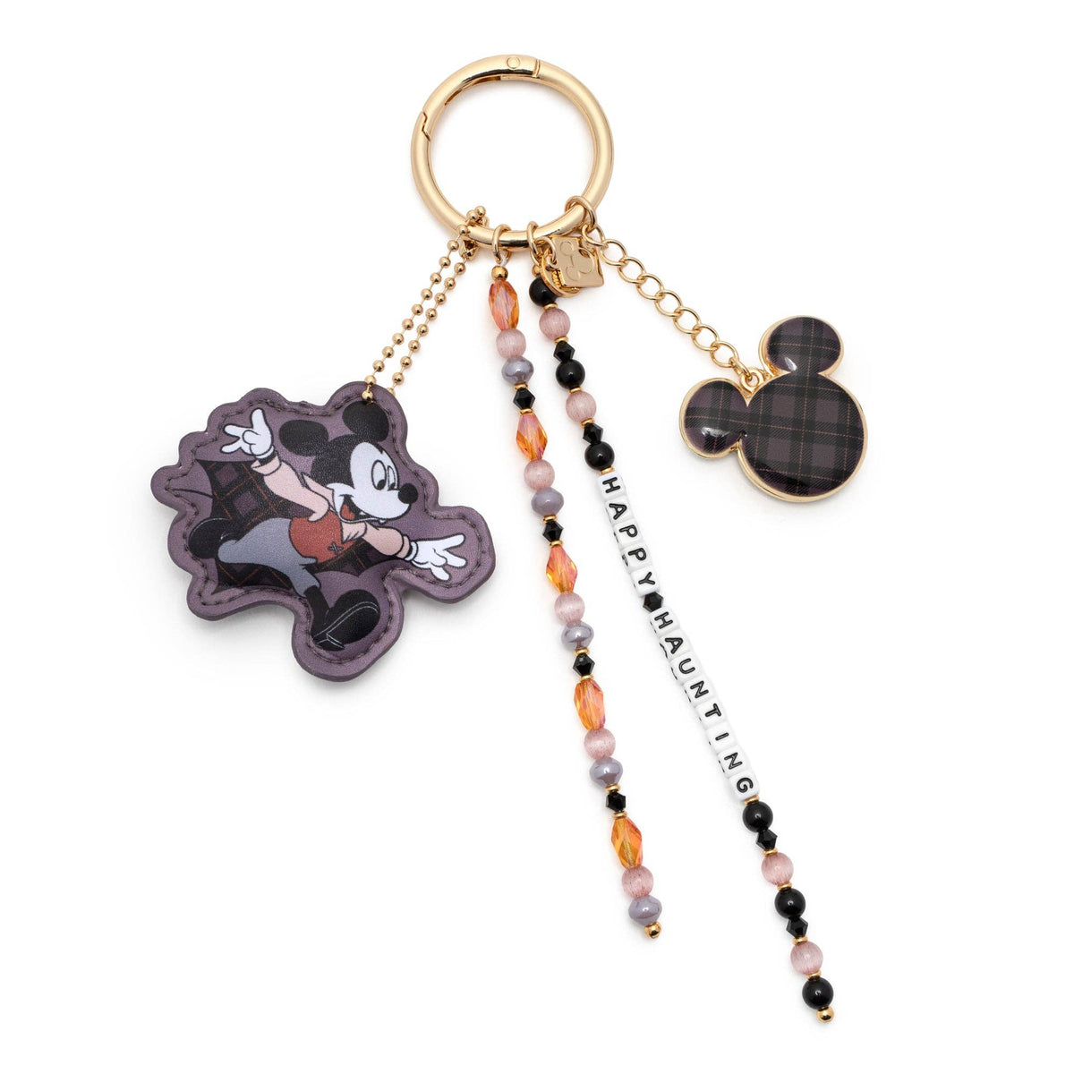 Little Words Project Mickey Mouse 'Happy Haunting' Plush Bag Charm