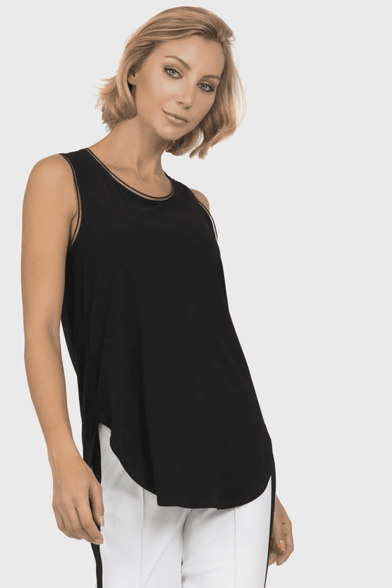 Sleeveless Shaped Top