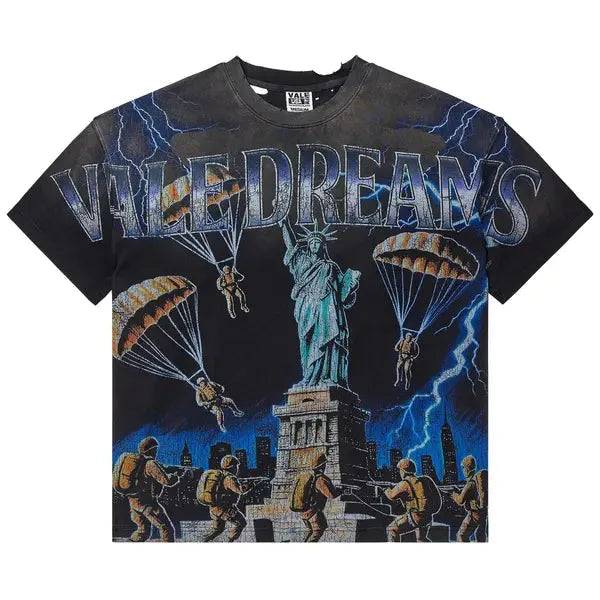 Vale Forever Nyc Invasion Big Tee 'Black'