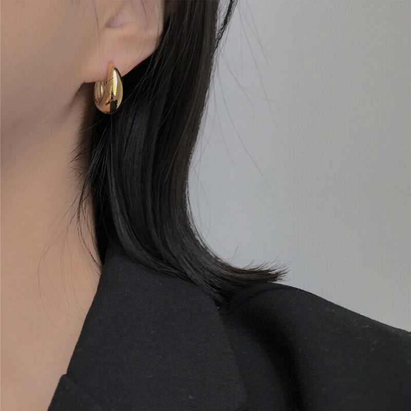 Women's Vintage For Trendy Temperamental Fashionmonger Elegant Frosty Earrings