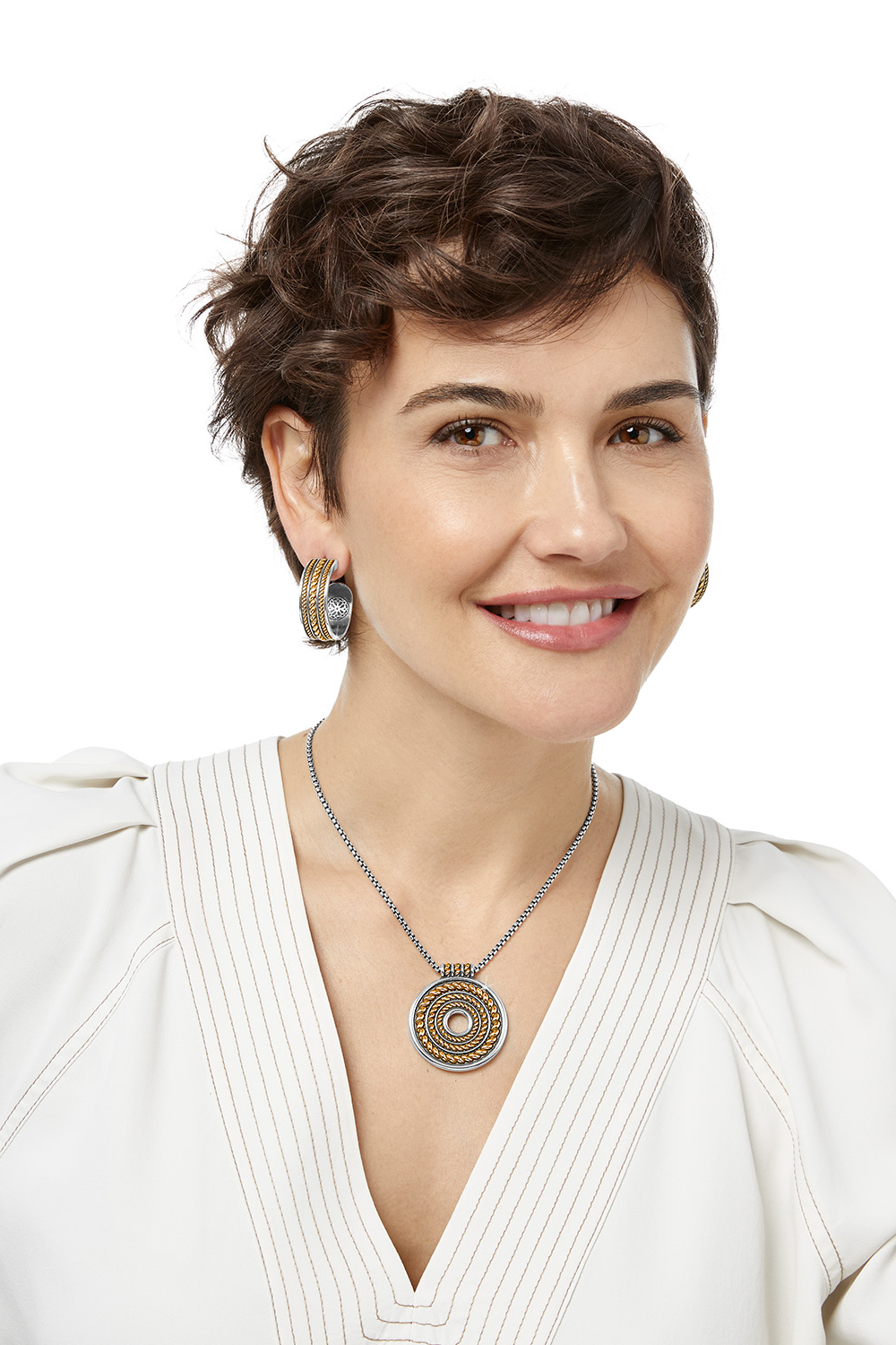Ferrara Monete Ring Necklace