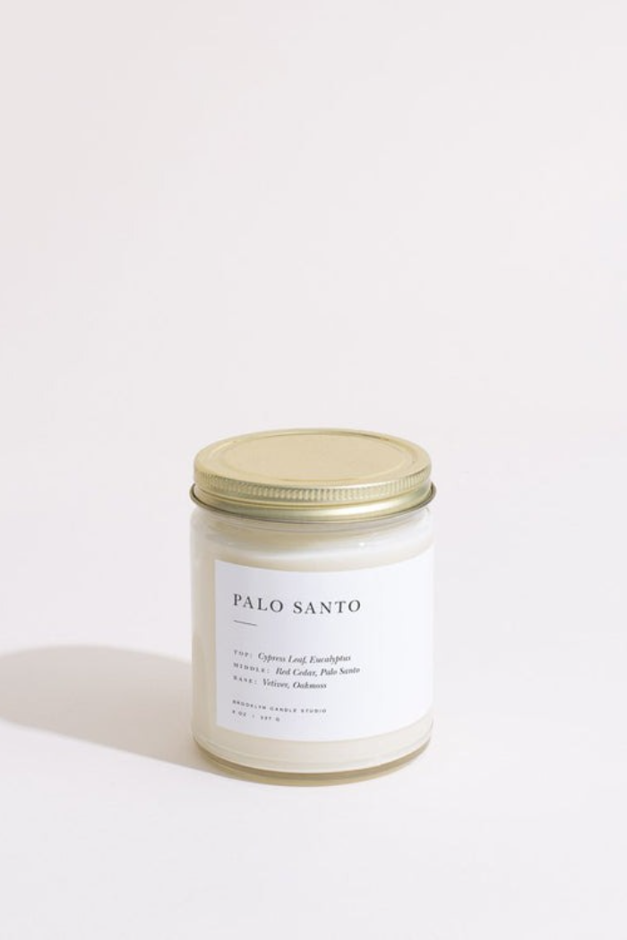 Brooklyn Candle Studio Palo Santo Minimalist Candle