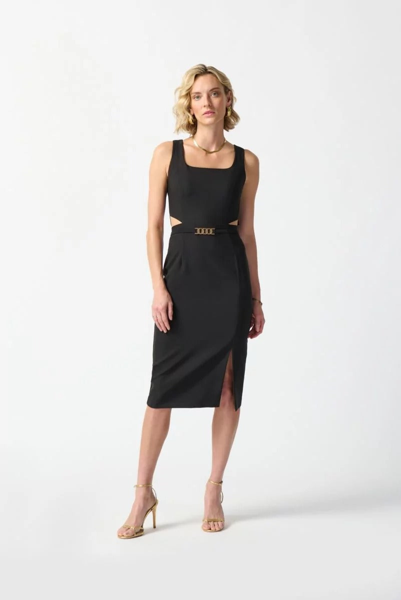 Lux Twill Sheath Dress