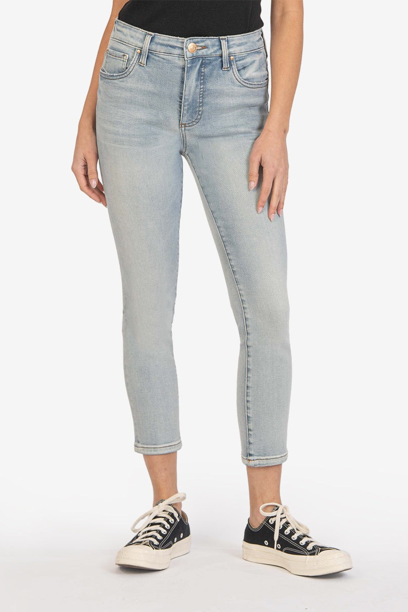 Catherine High Rise Crop Straight Leg