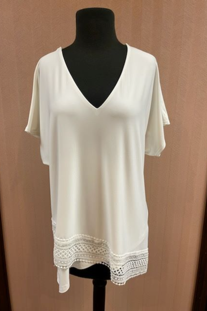 Silky Knit High-Low Top