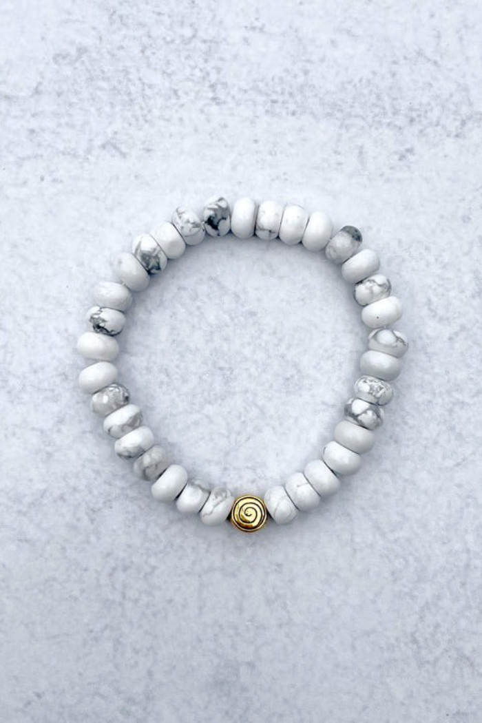 Let That Sh*t Go Rondelle Bracelet