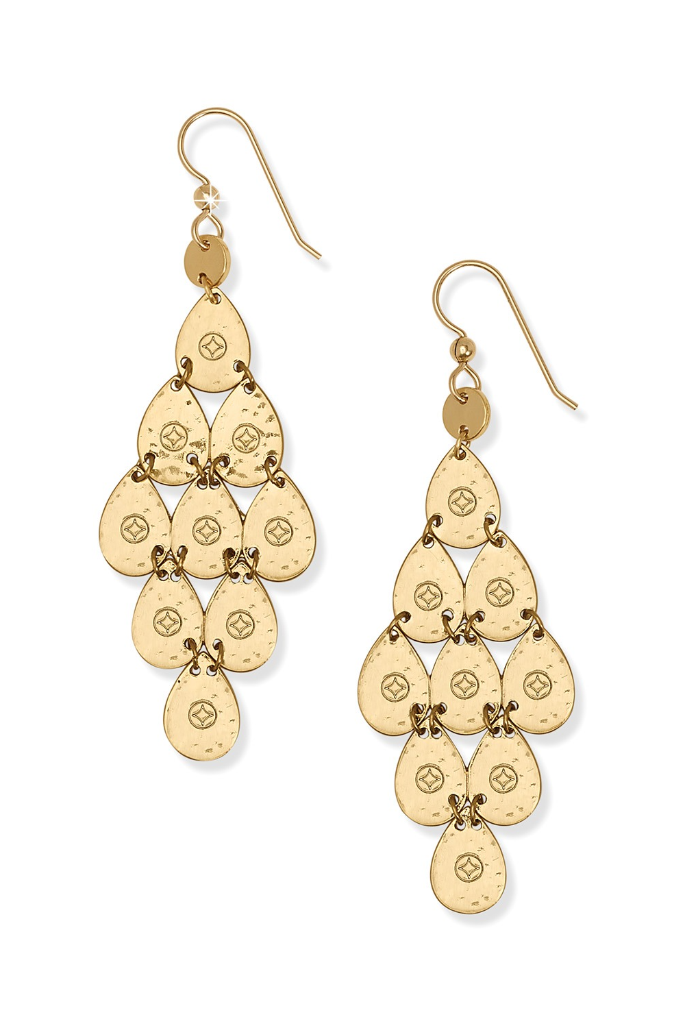 Palm Canyon Teardrop French Wire Earrings