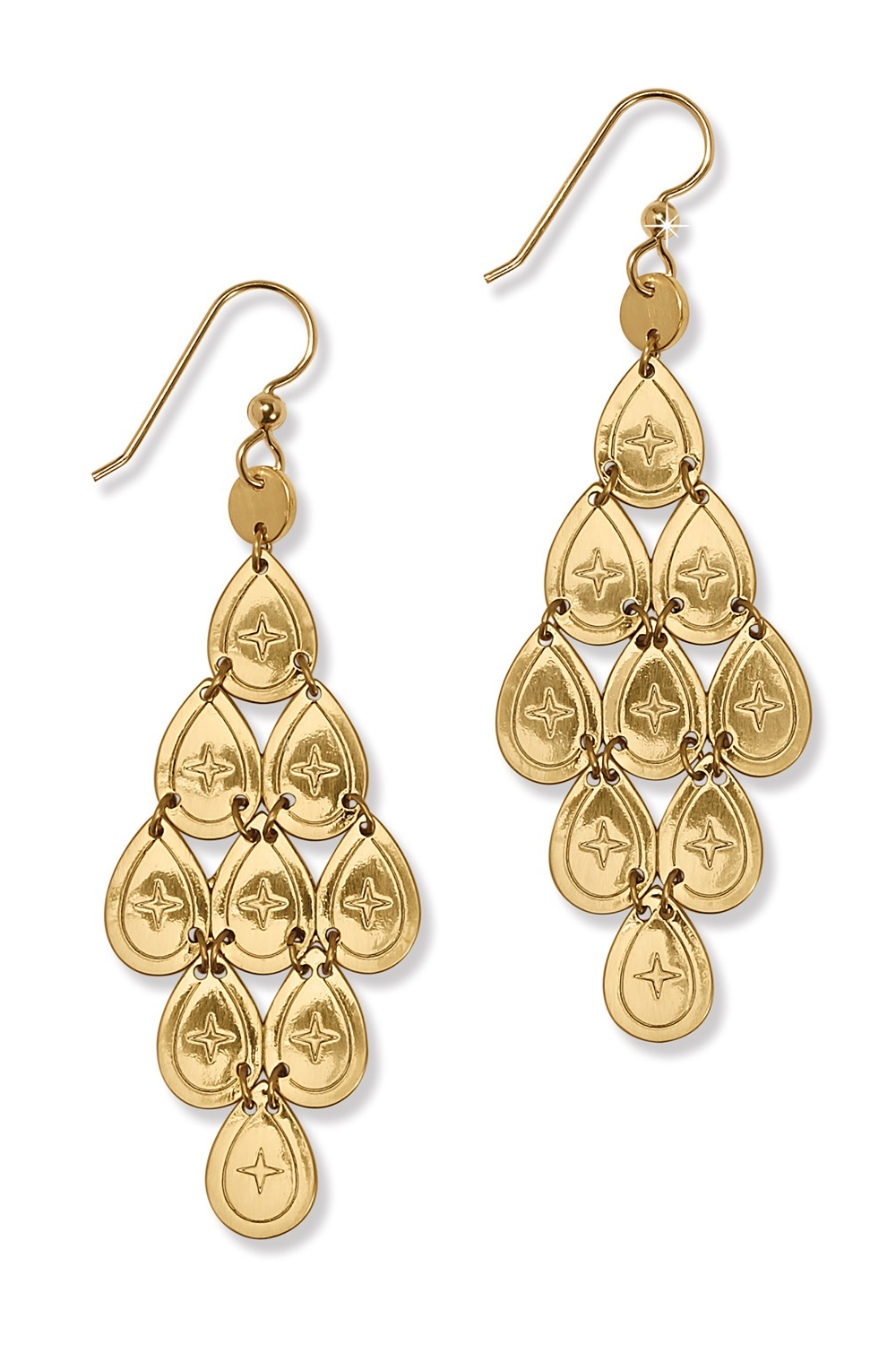 Palm Canyon Teardrop French Wire Earrings