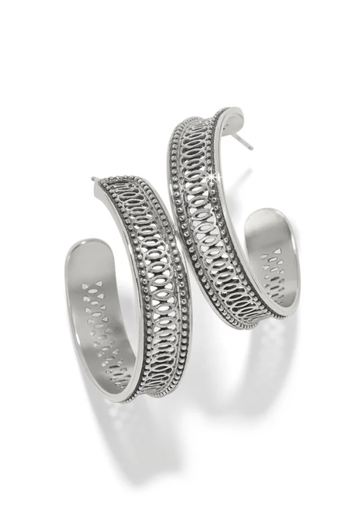 Ferrara Siena Large Hoop Earrings