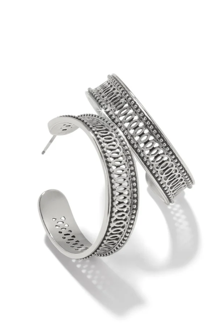 Ferrara Siena Large Hoop Earrings