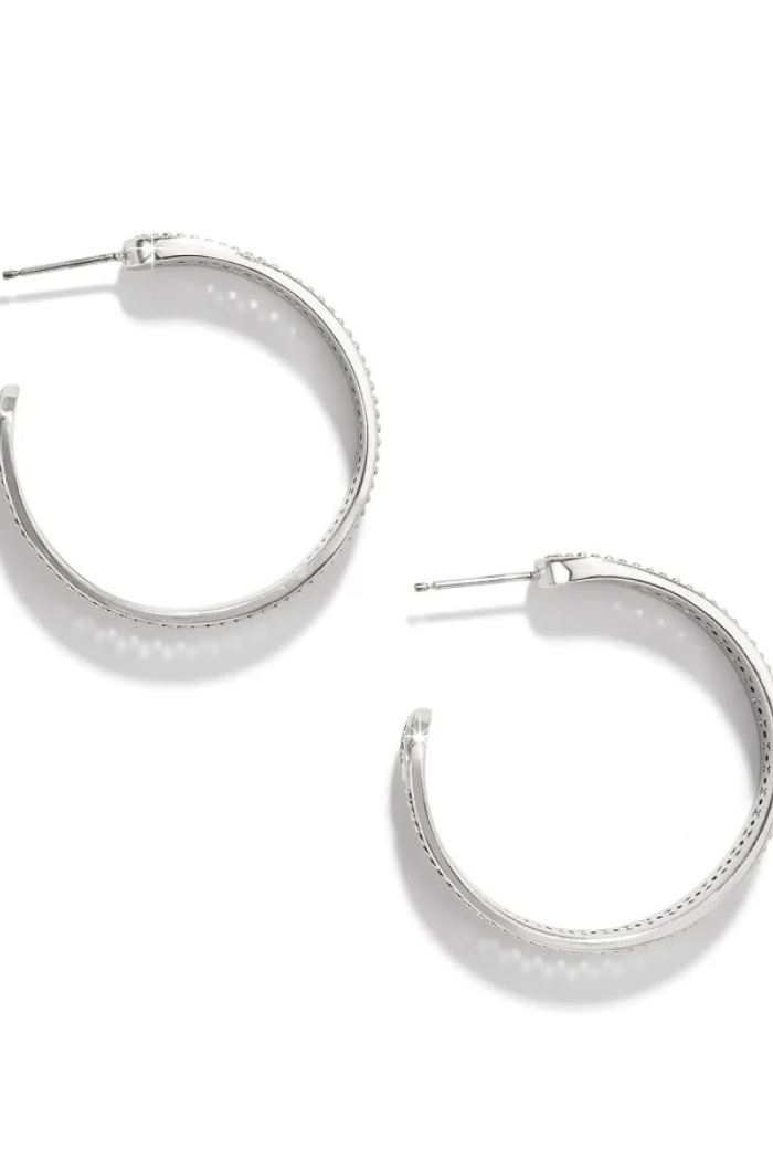 Ferrara Siena Large Hoop Earrings