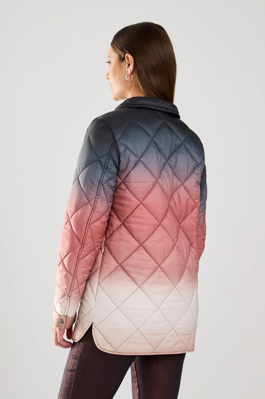 Quilted Ombre Jacket