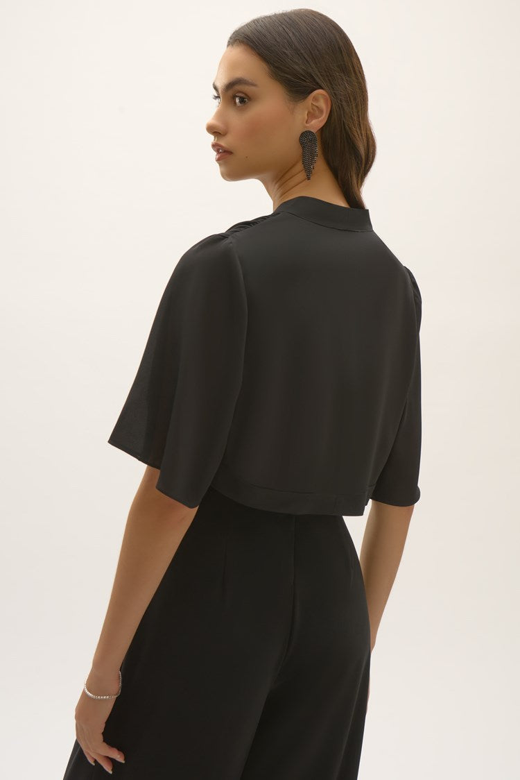 Georgette Bell Sleeve Bolero