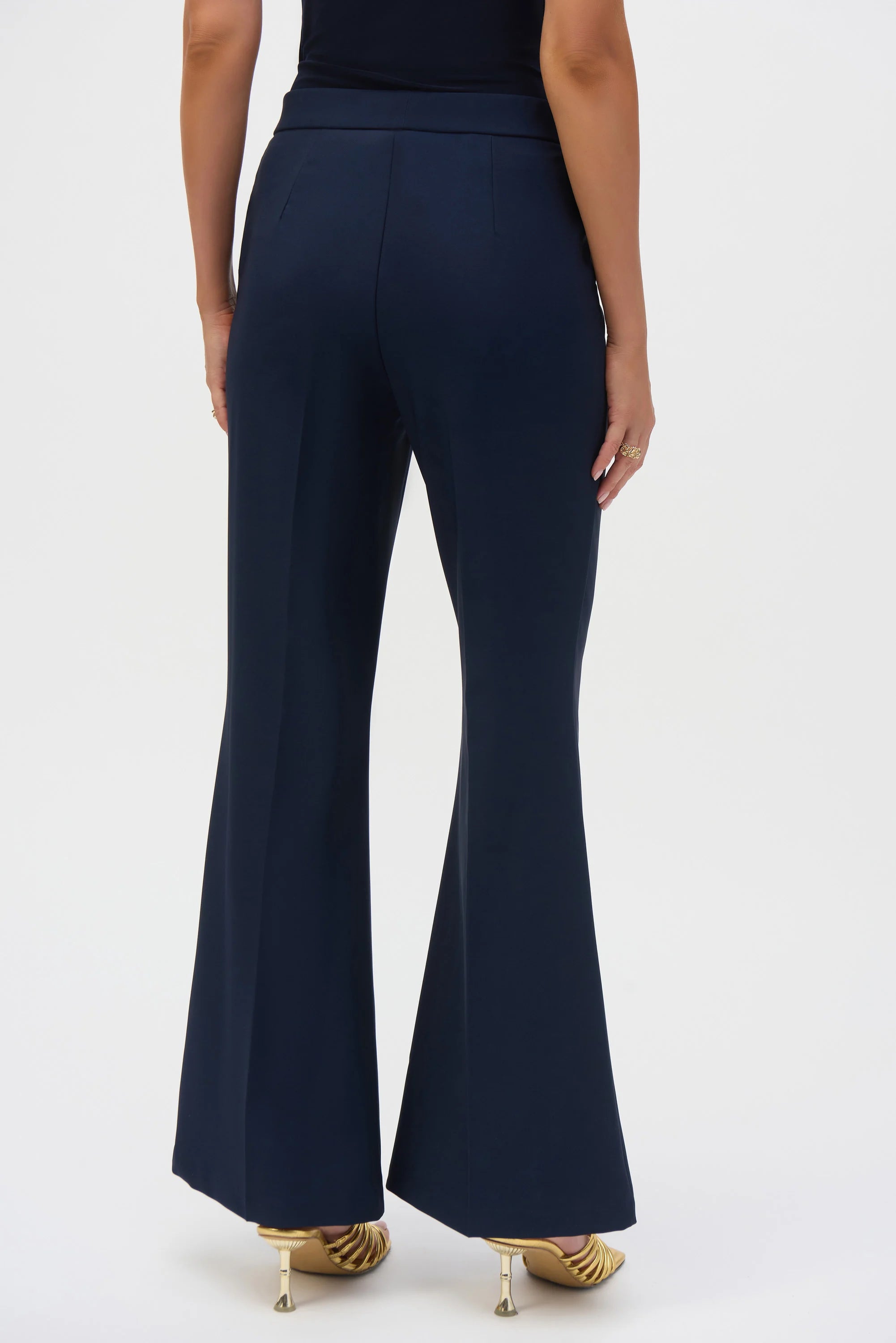 Lux Twill Flared Pull-on Pant