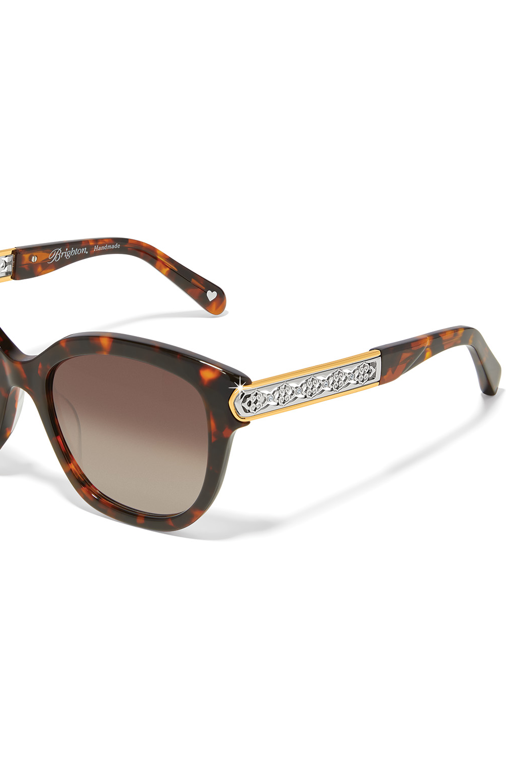 Intrigue Amber Tort Sunglasses