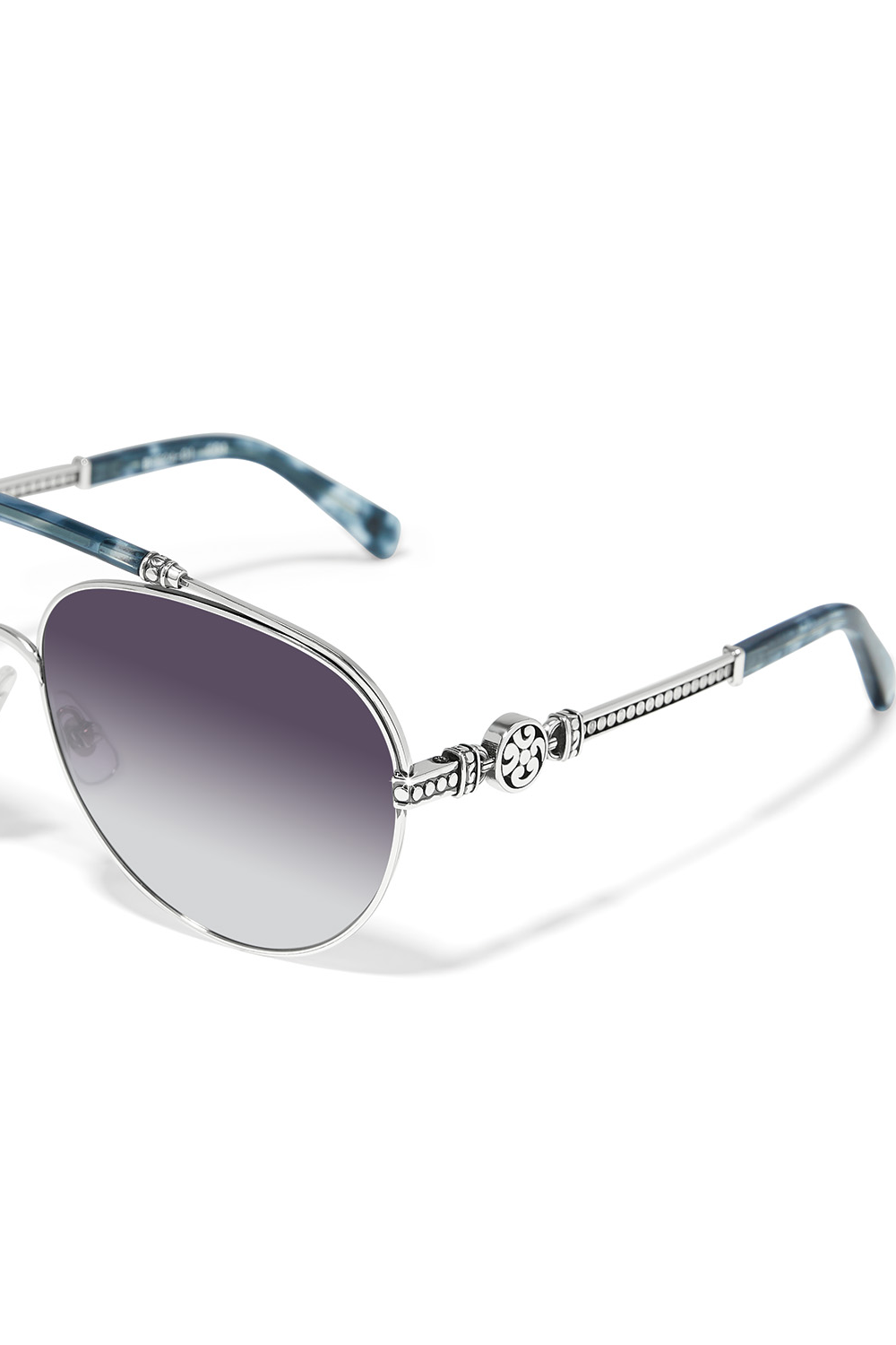 Contempo Medallion Aviator Glasses