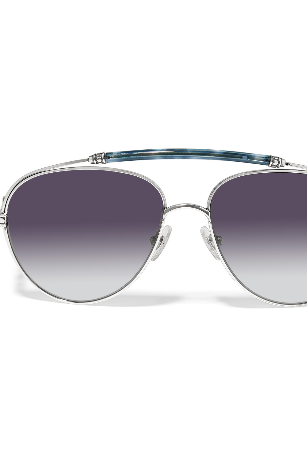 Contempo Medallion Aviator Sunglasses