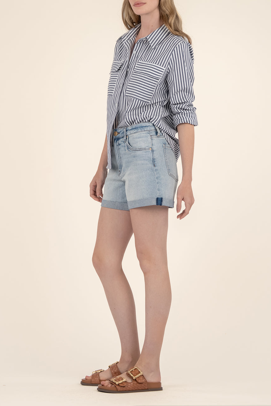 Taylor High Rise Denim Short
