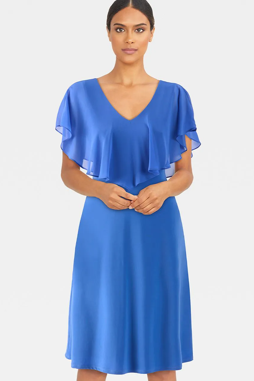 Chiffon Overlay Dress