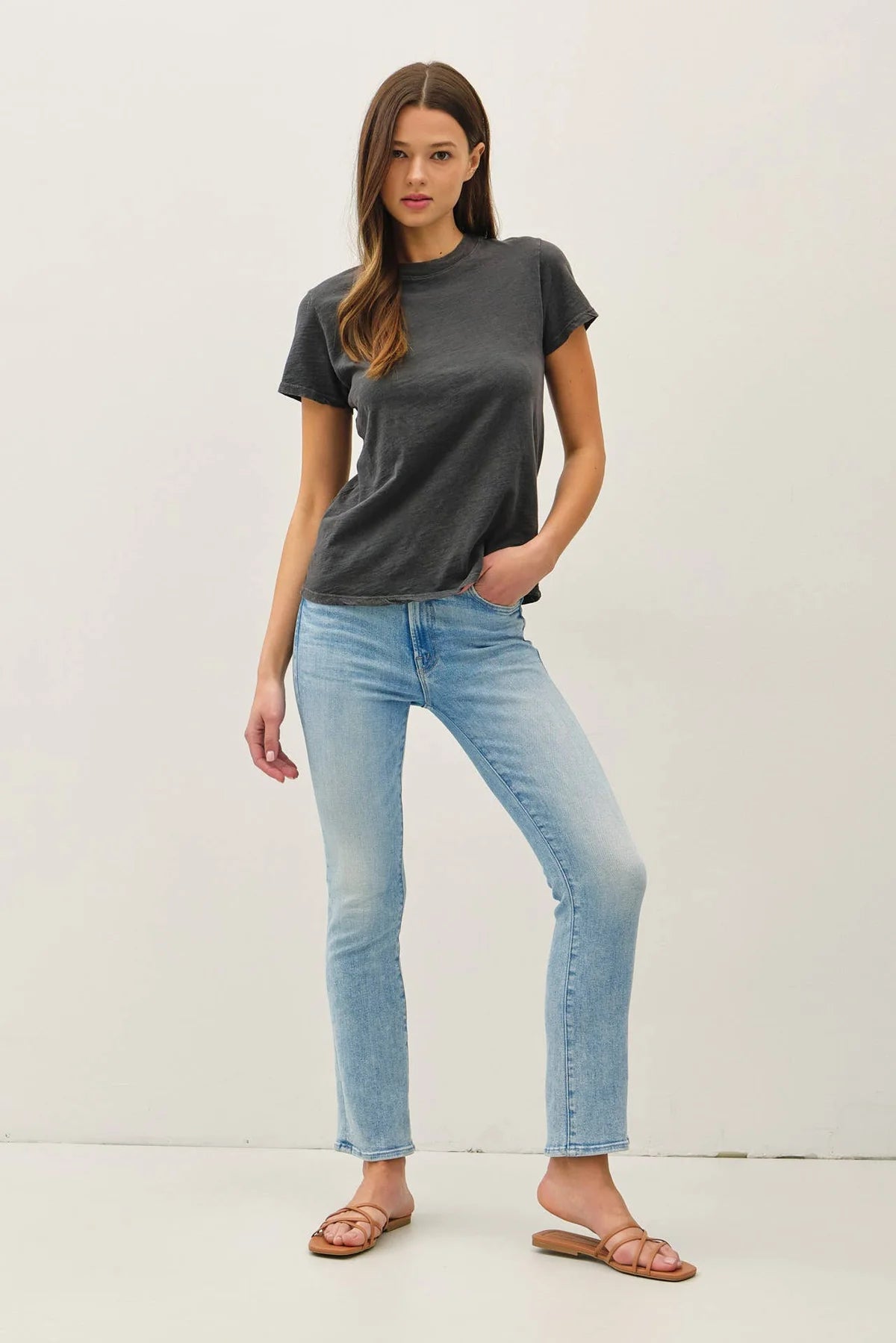 Classic Cut Acid Washed Tee