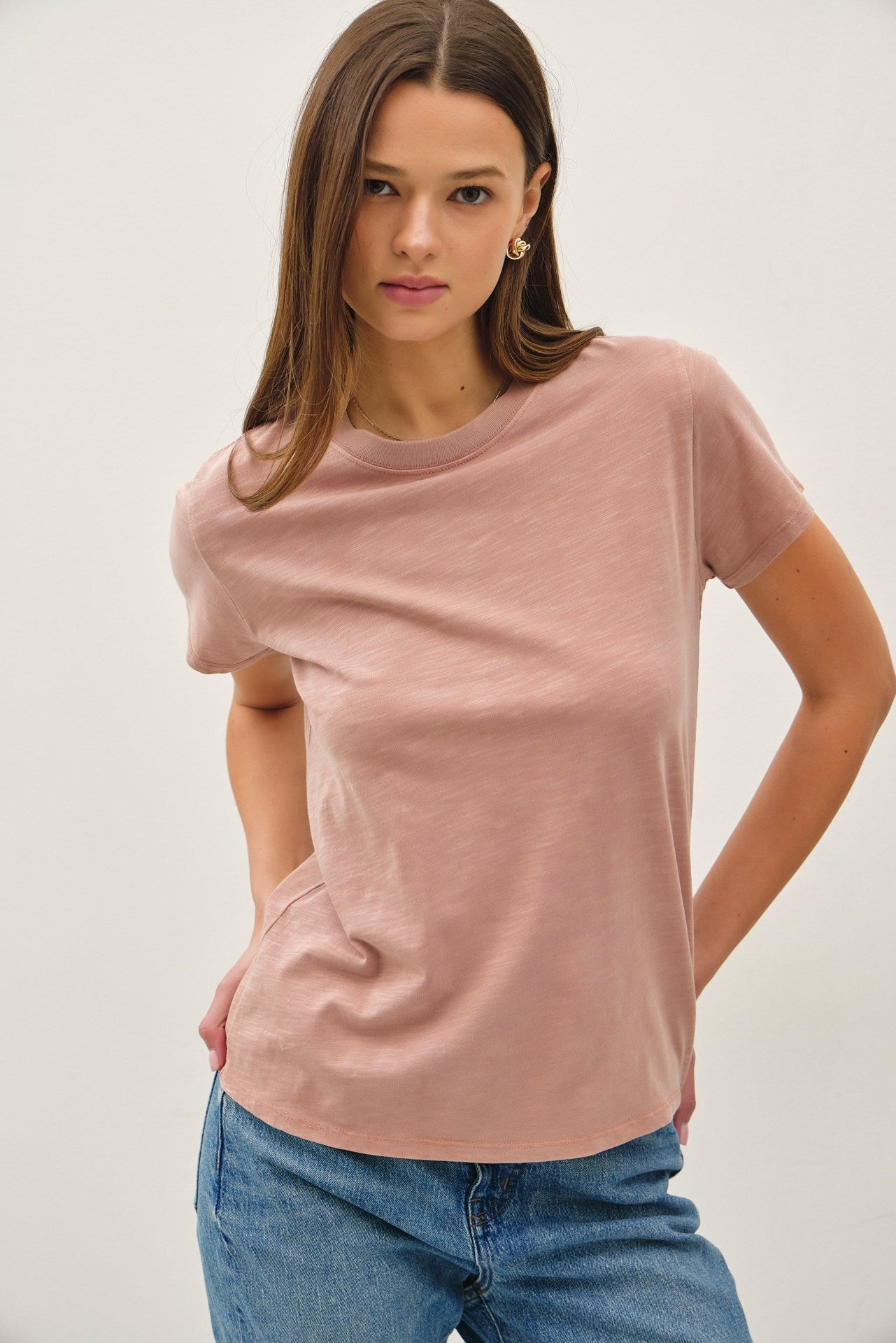Classic Cut Acid Washed Tee
