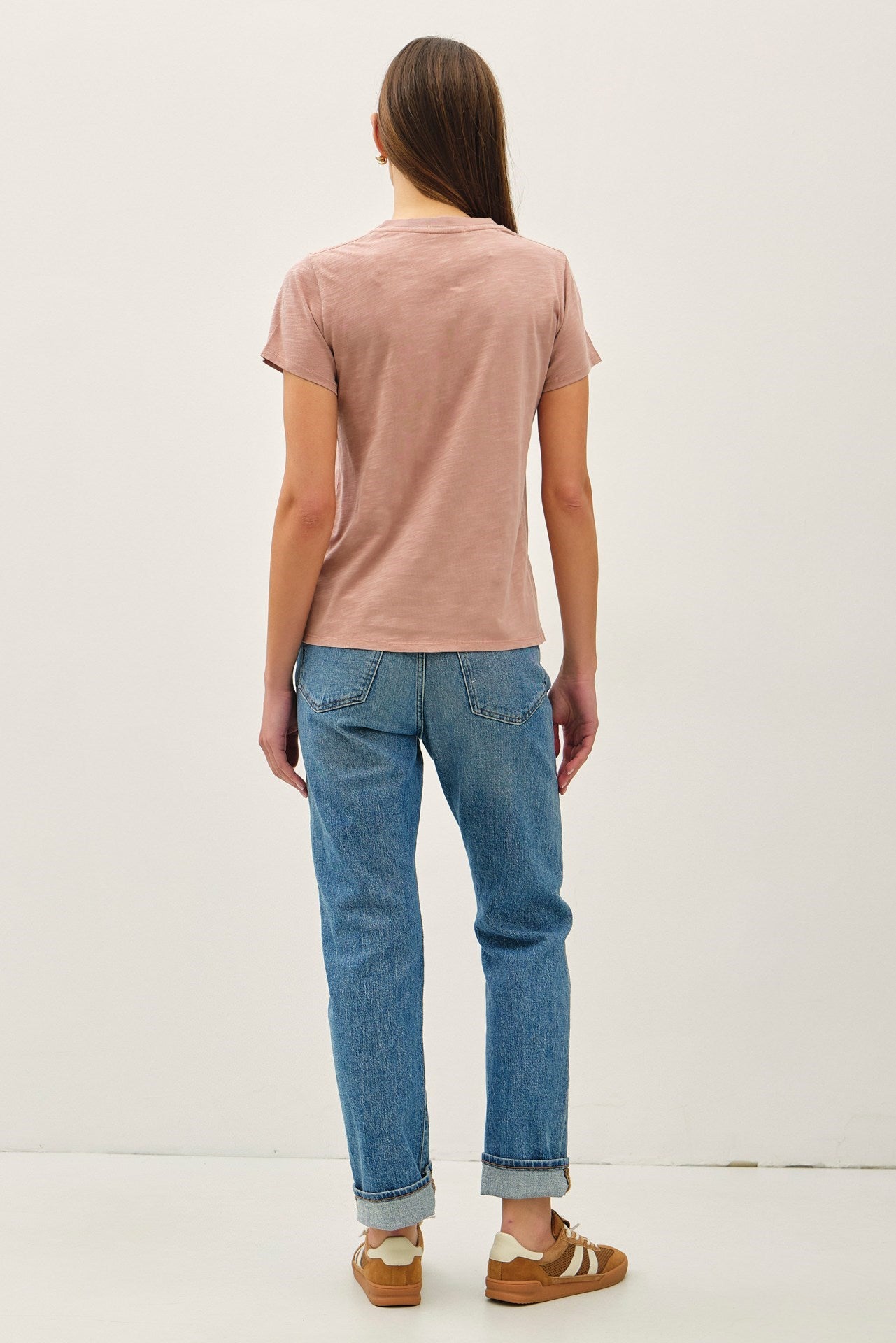 Classic Cut Acid Washed Tee