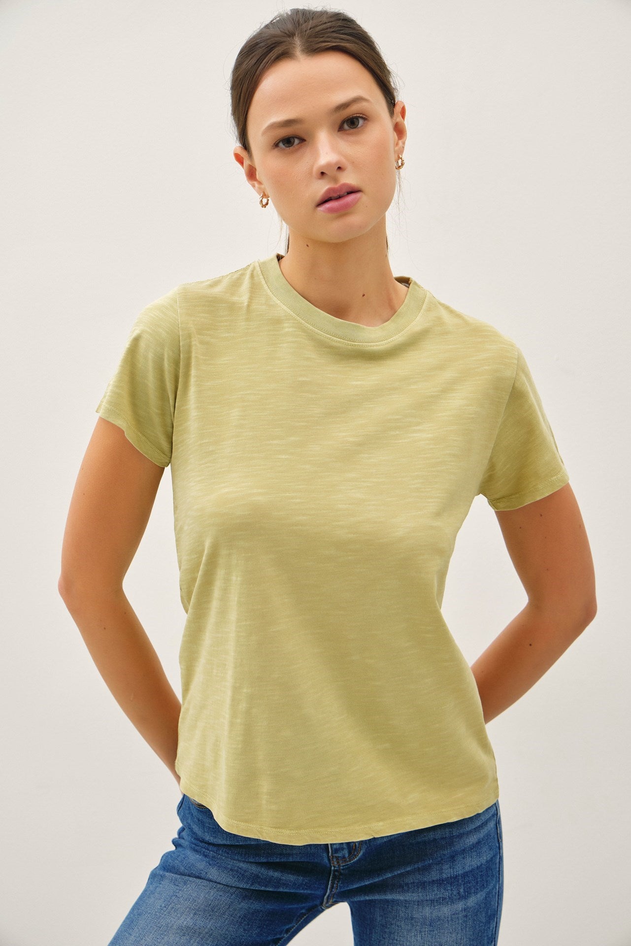 Classic Cut Acid Washed Tee