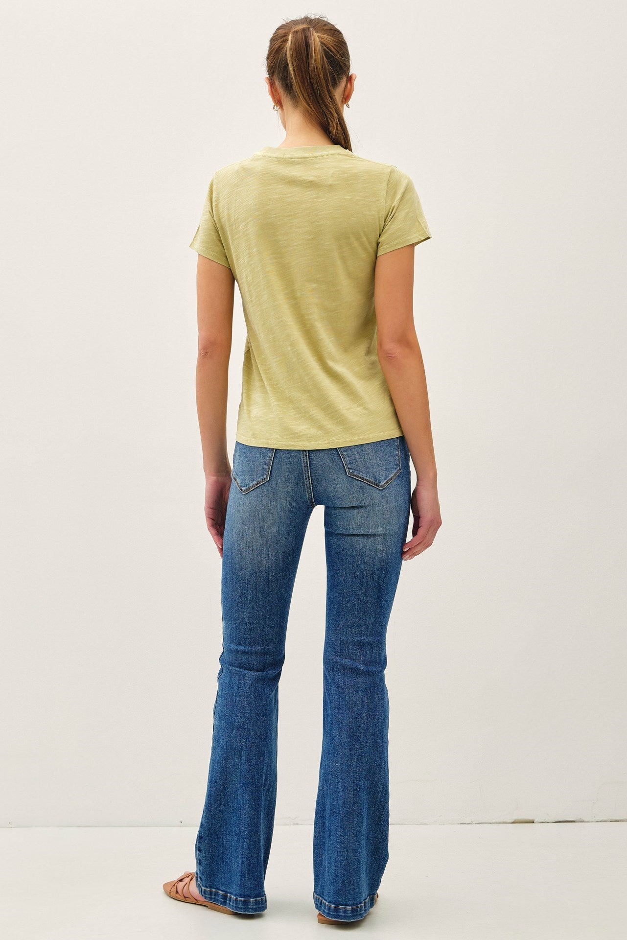 Classic Cut Acid Washed Tee