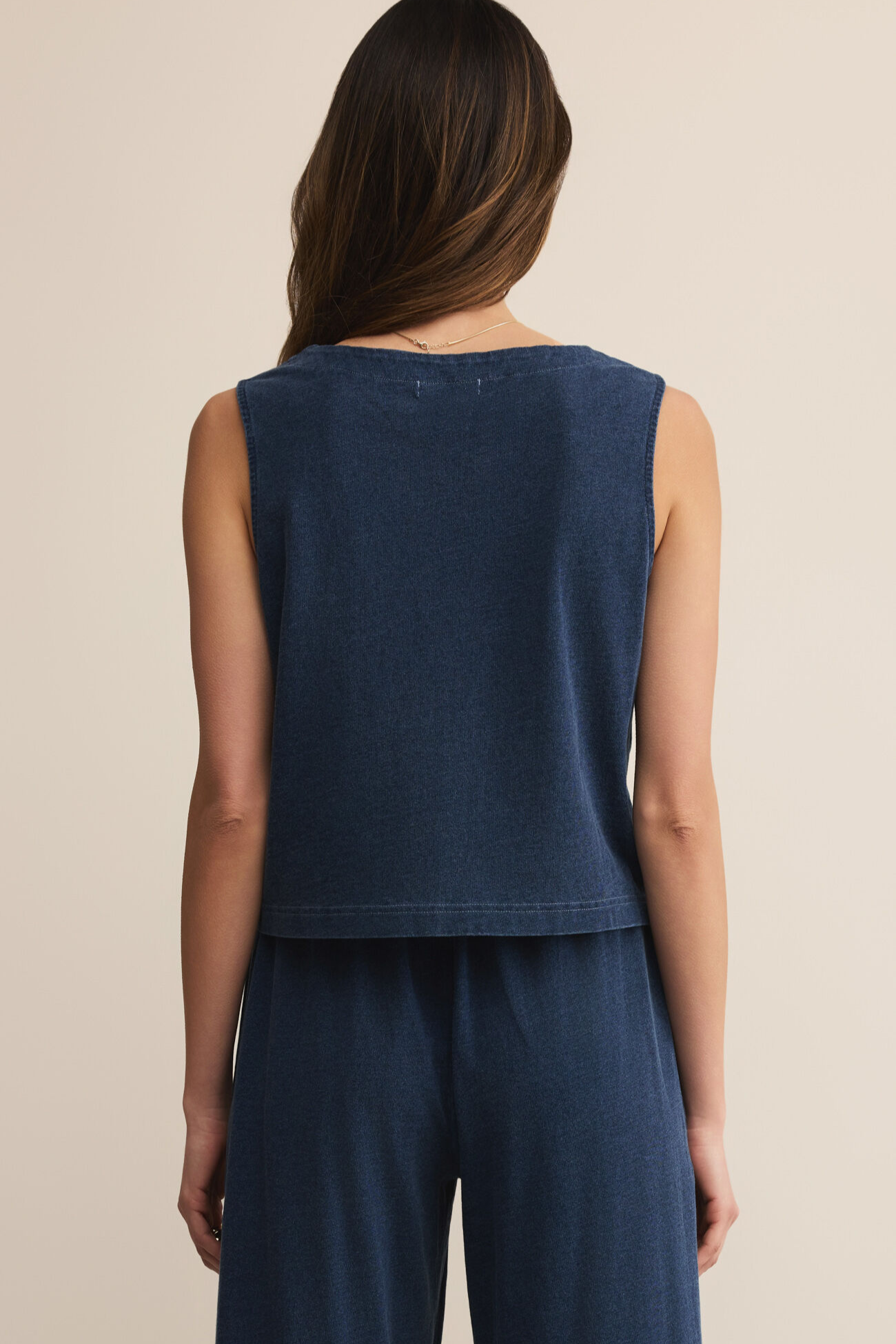 Solace Jersey Denim Top