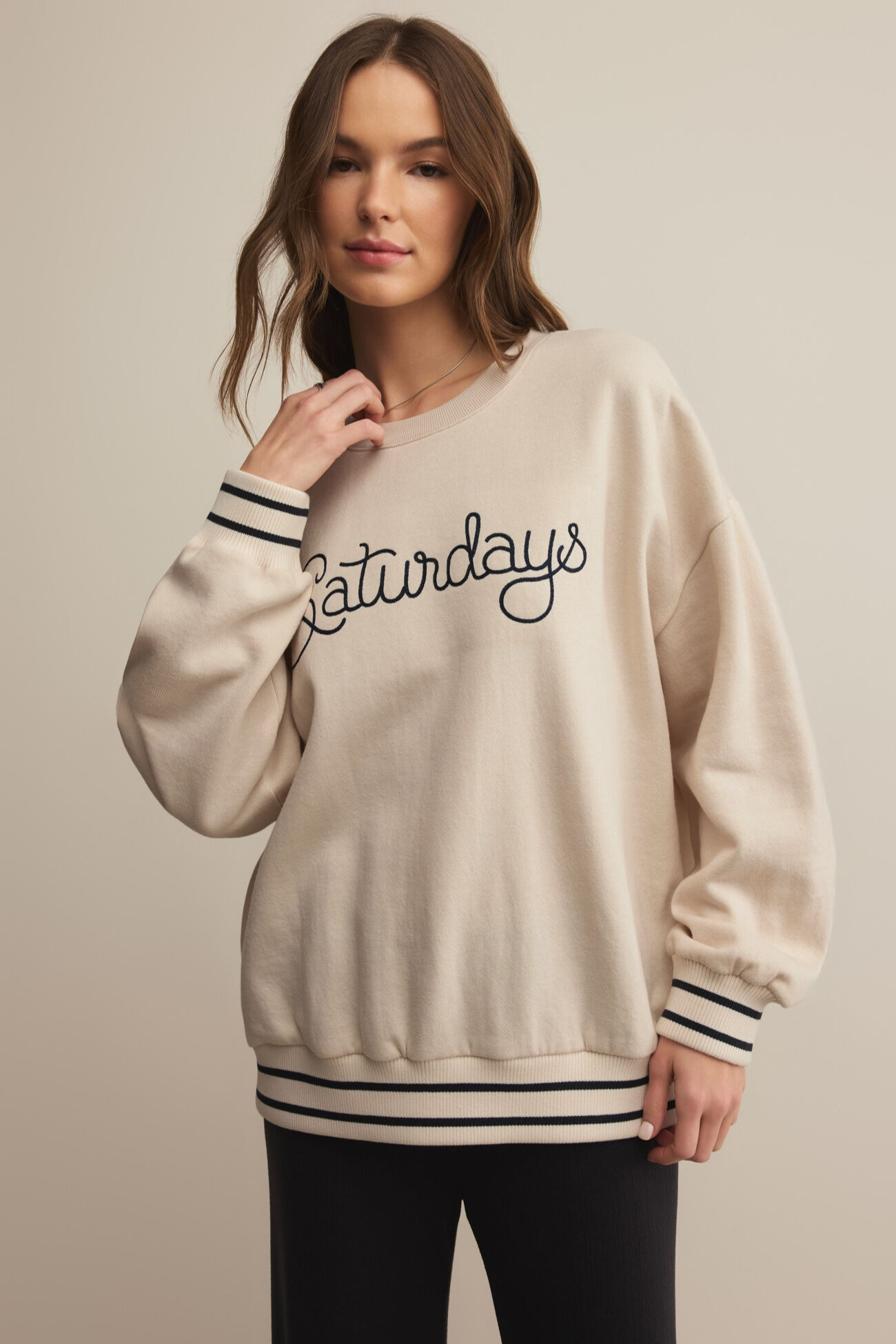 Oversized Saturdays Sweatshirt