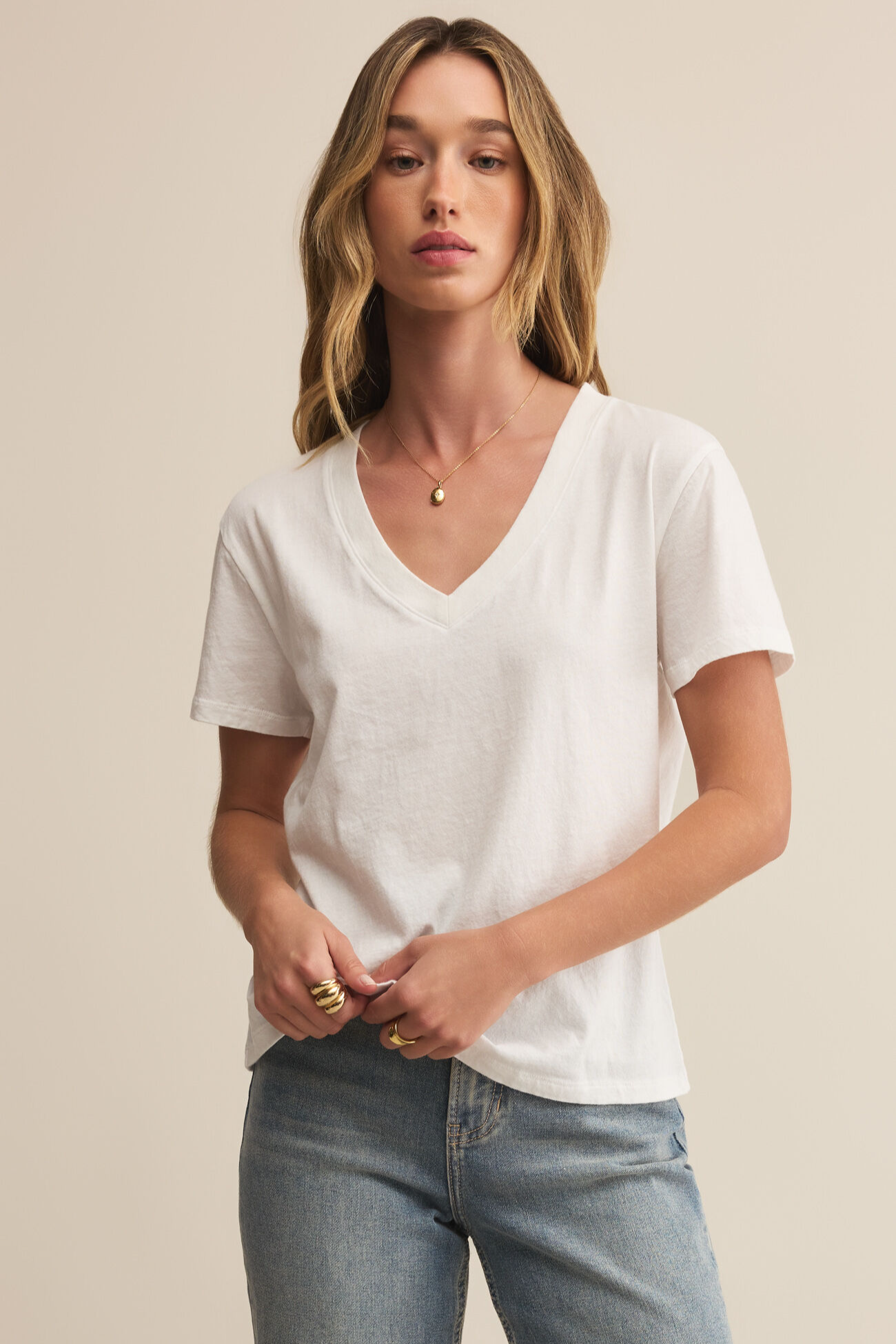 Weekdays V-Neck Tee