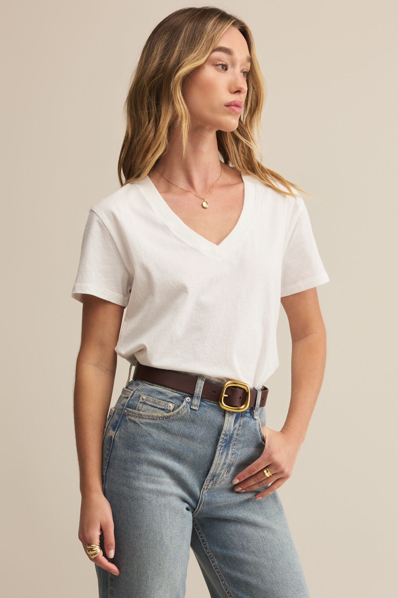 Weekdays V-Neck Tee