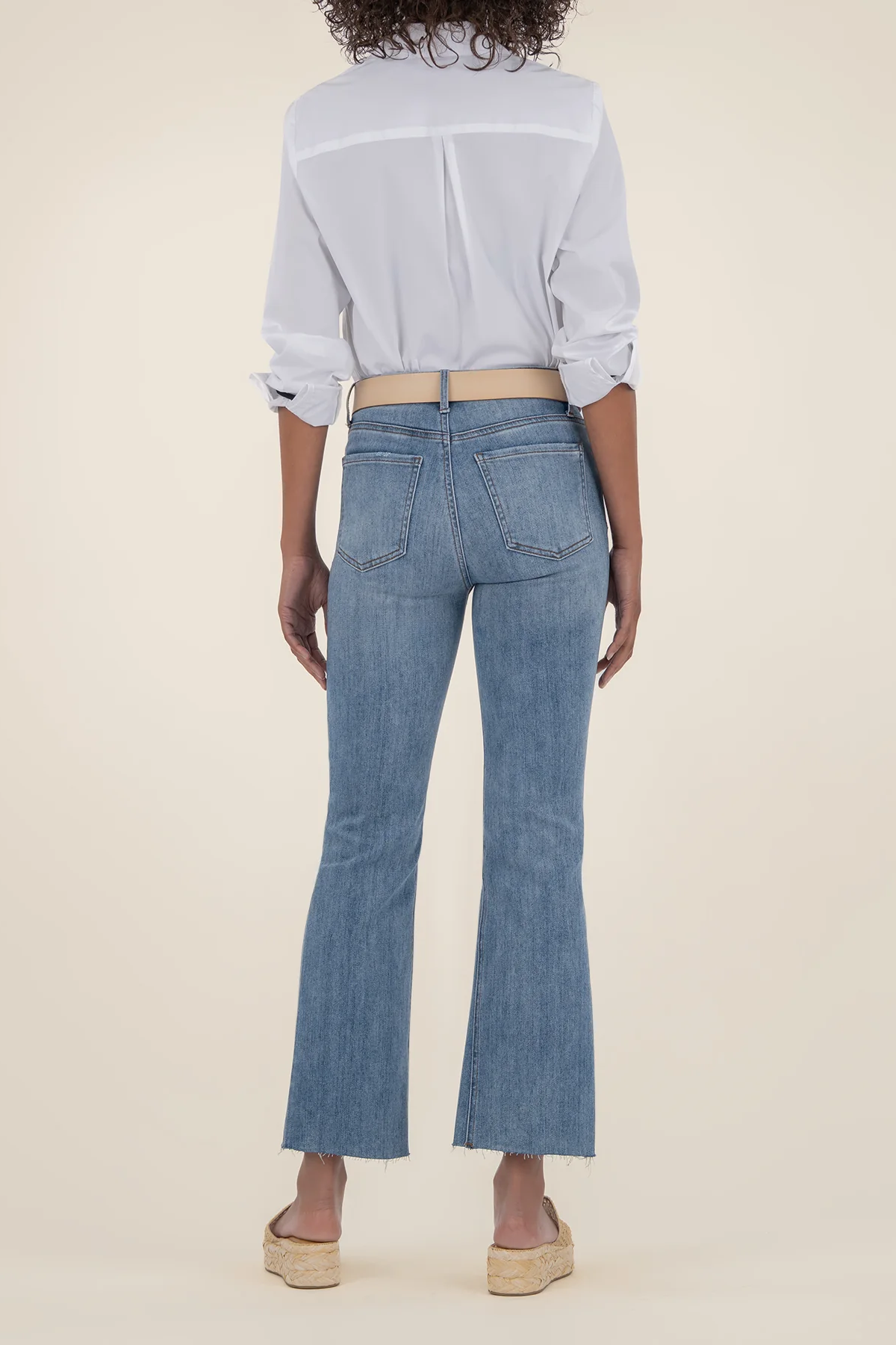 Kelsey High Rise Ankle Flare