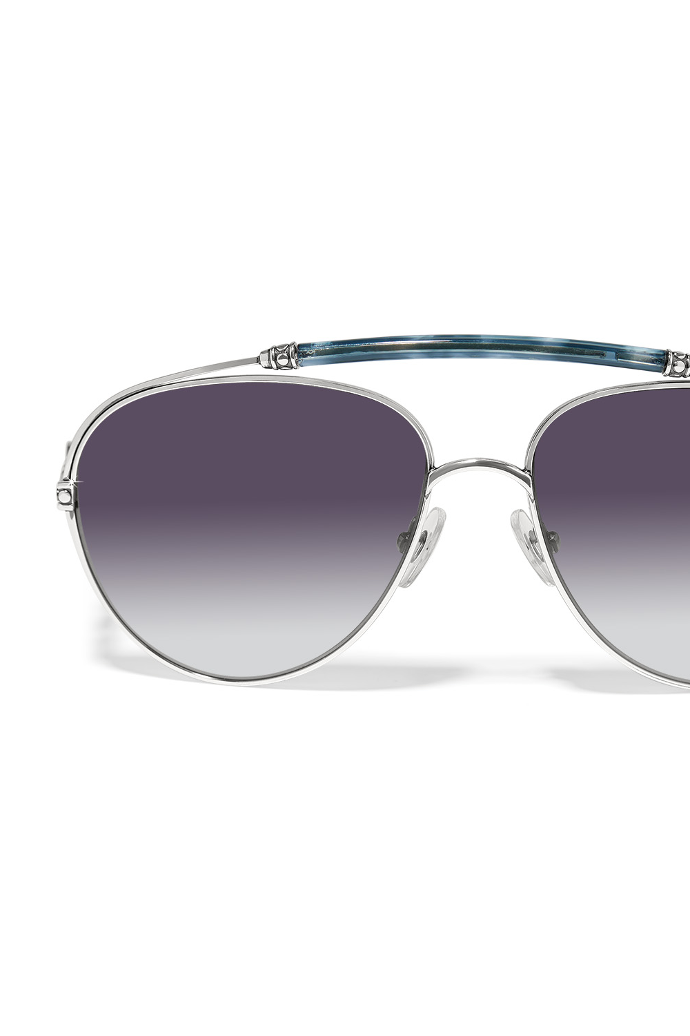 Contempo Medallion Aviator Sunglasses