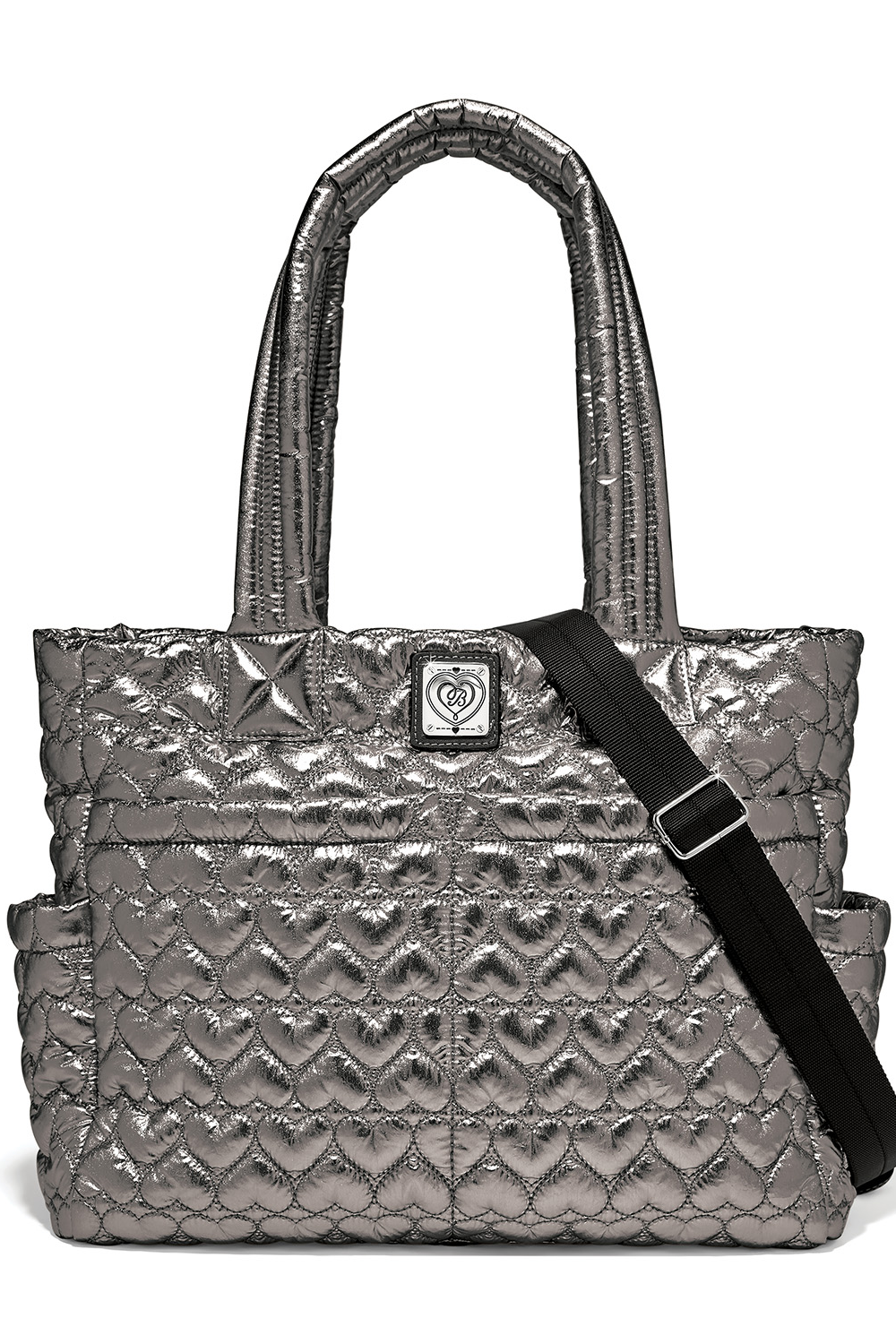 Pewter Metallic Kameron Utility Tote