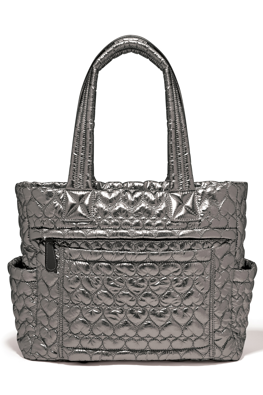 Pewter Metallic Kameron Utility Tote