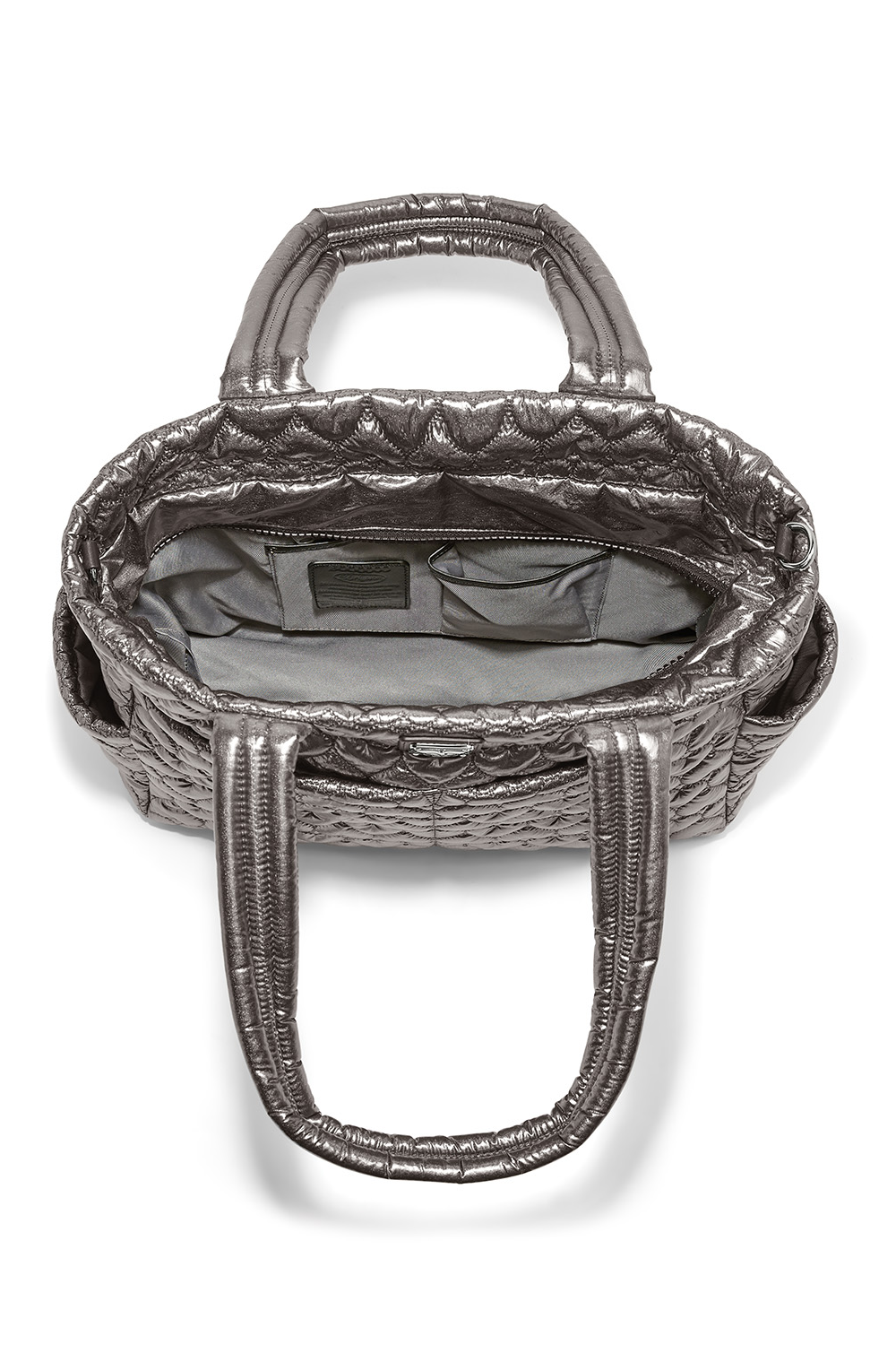 Pewter Metallic Kameron Utility Tote