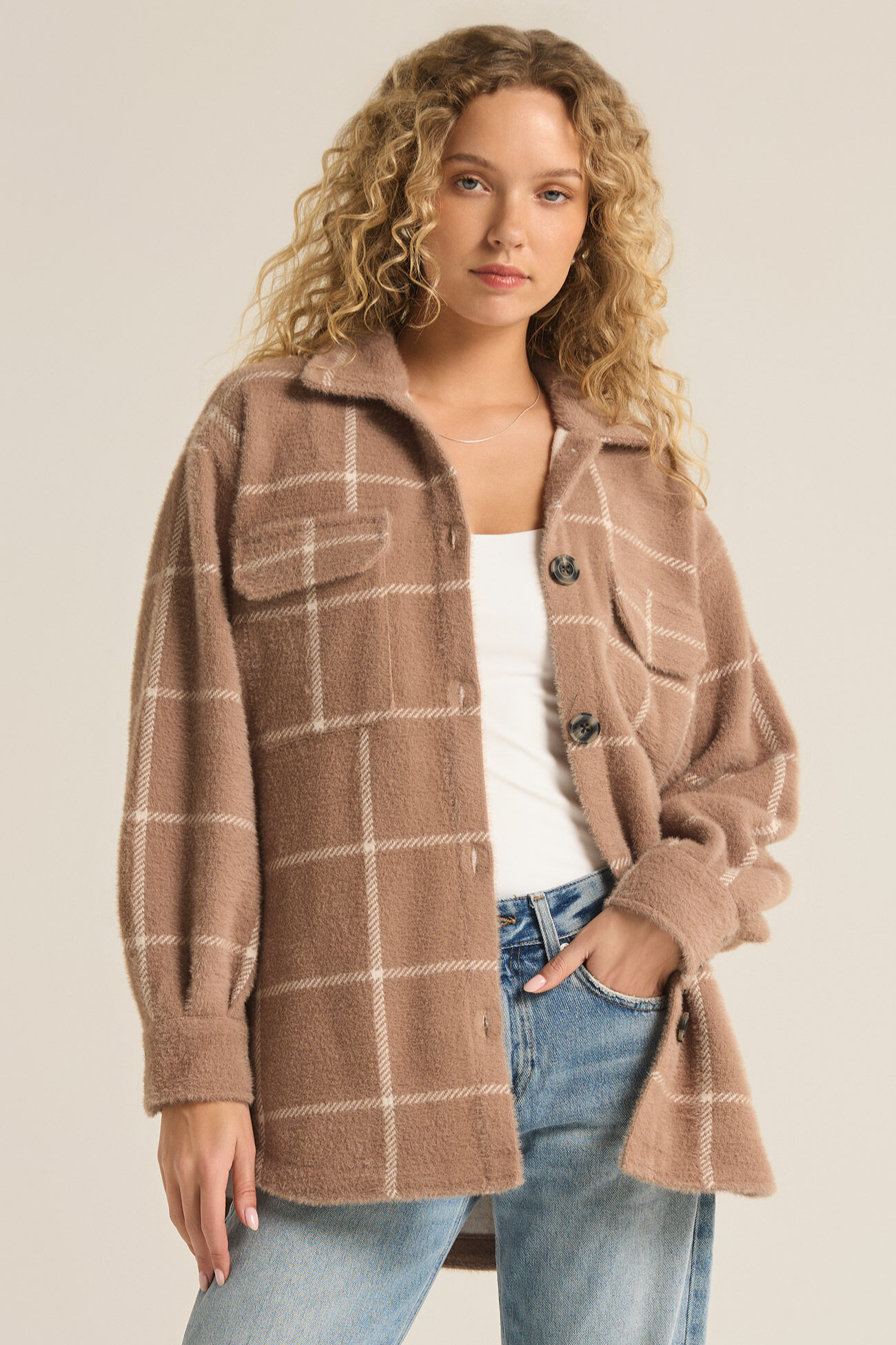 Plaid Tucker Jacket