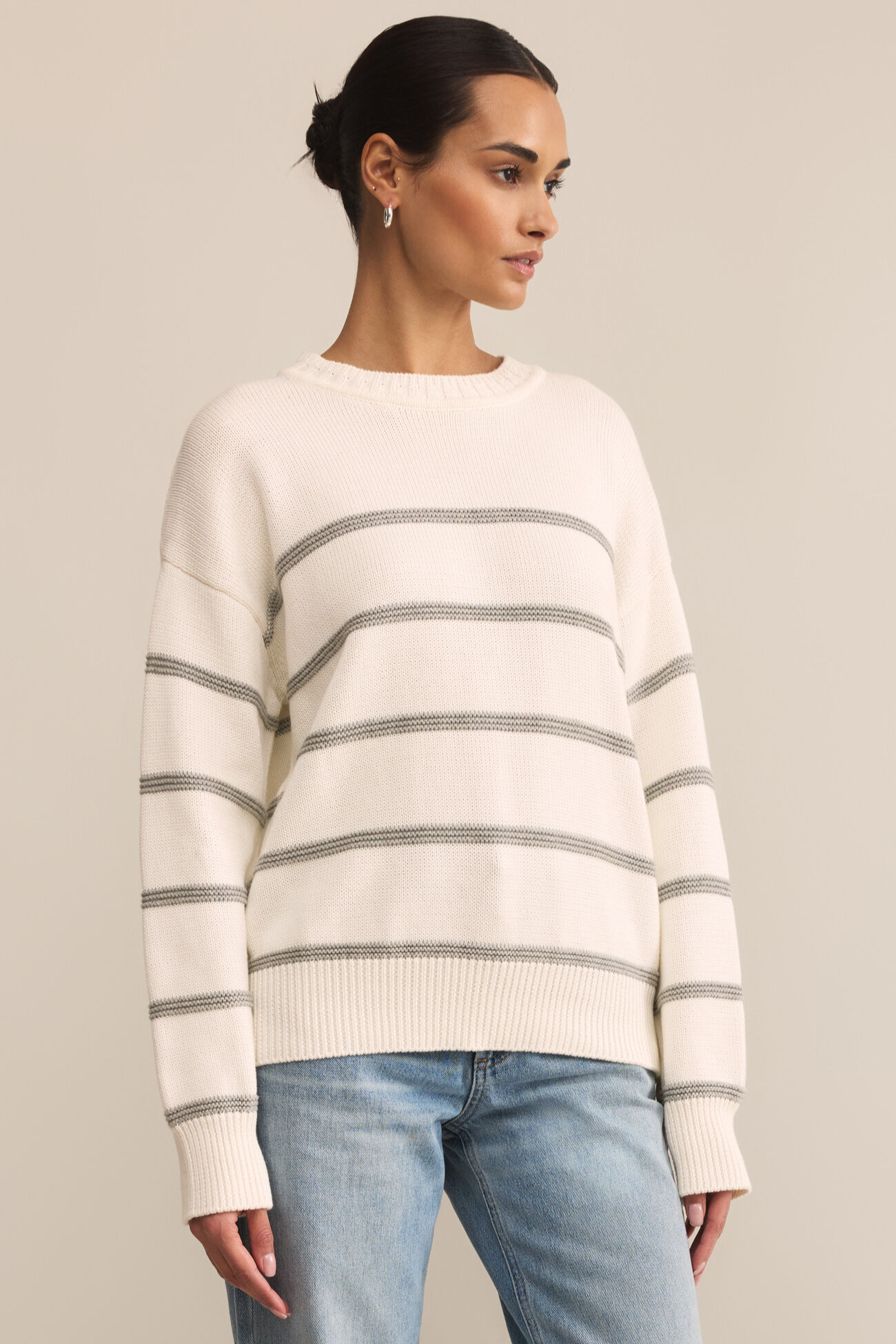 Boyfriend Striped Sweater